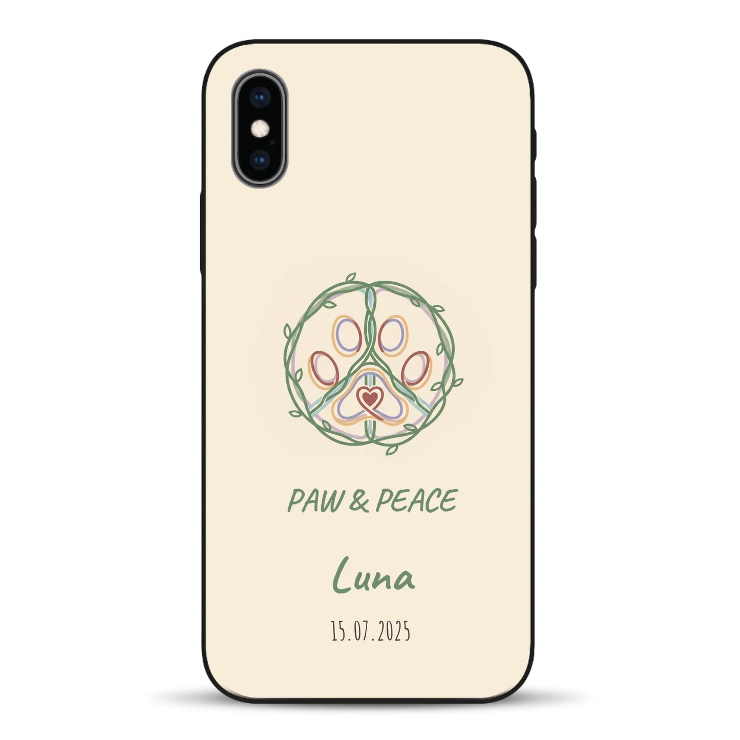 Paw & Peace - Individuelle Handyhülle für iPhone