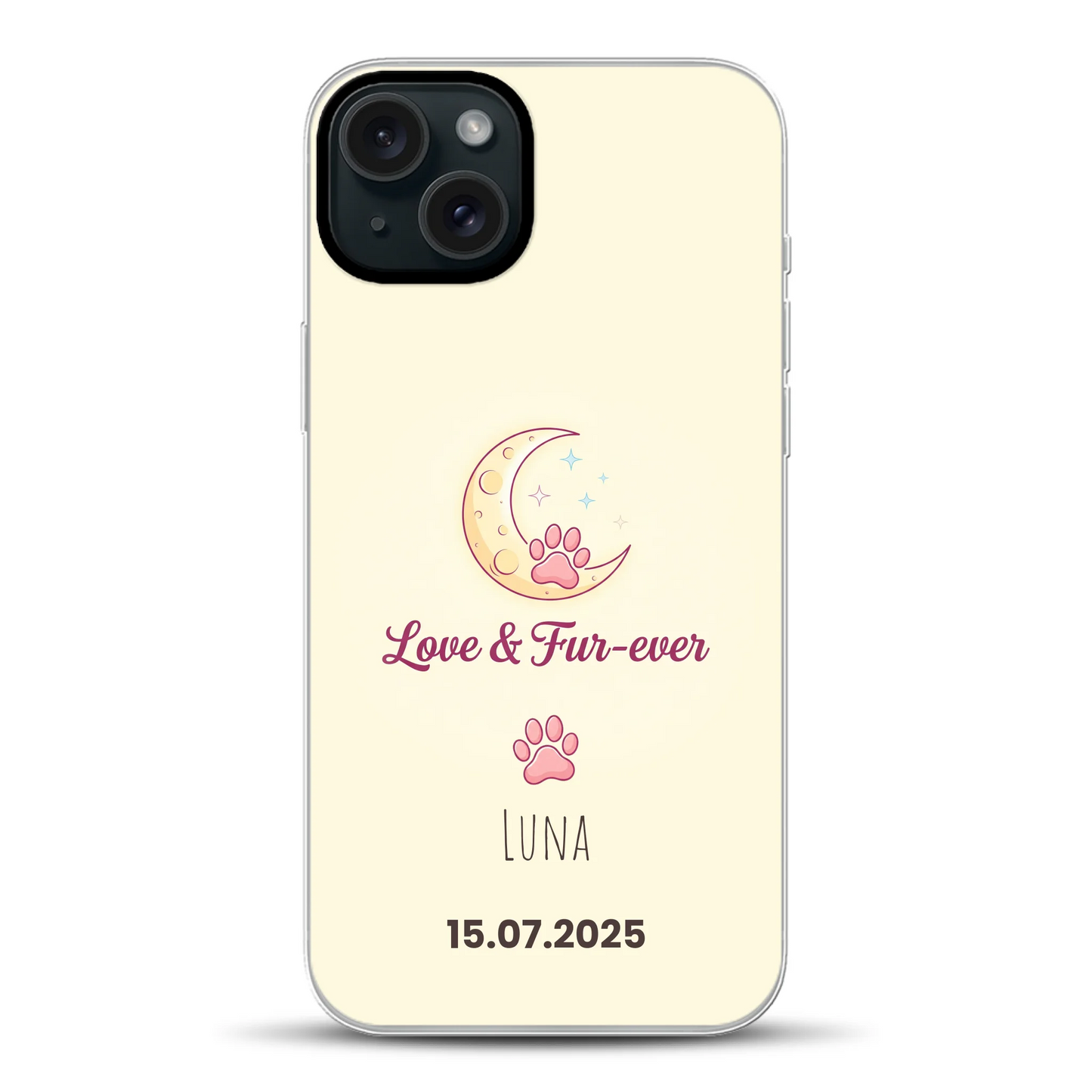 Love & Fur-ever - Individuelle Hybrid Hülle mit MagSafe
