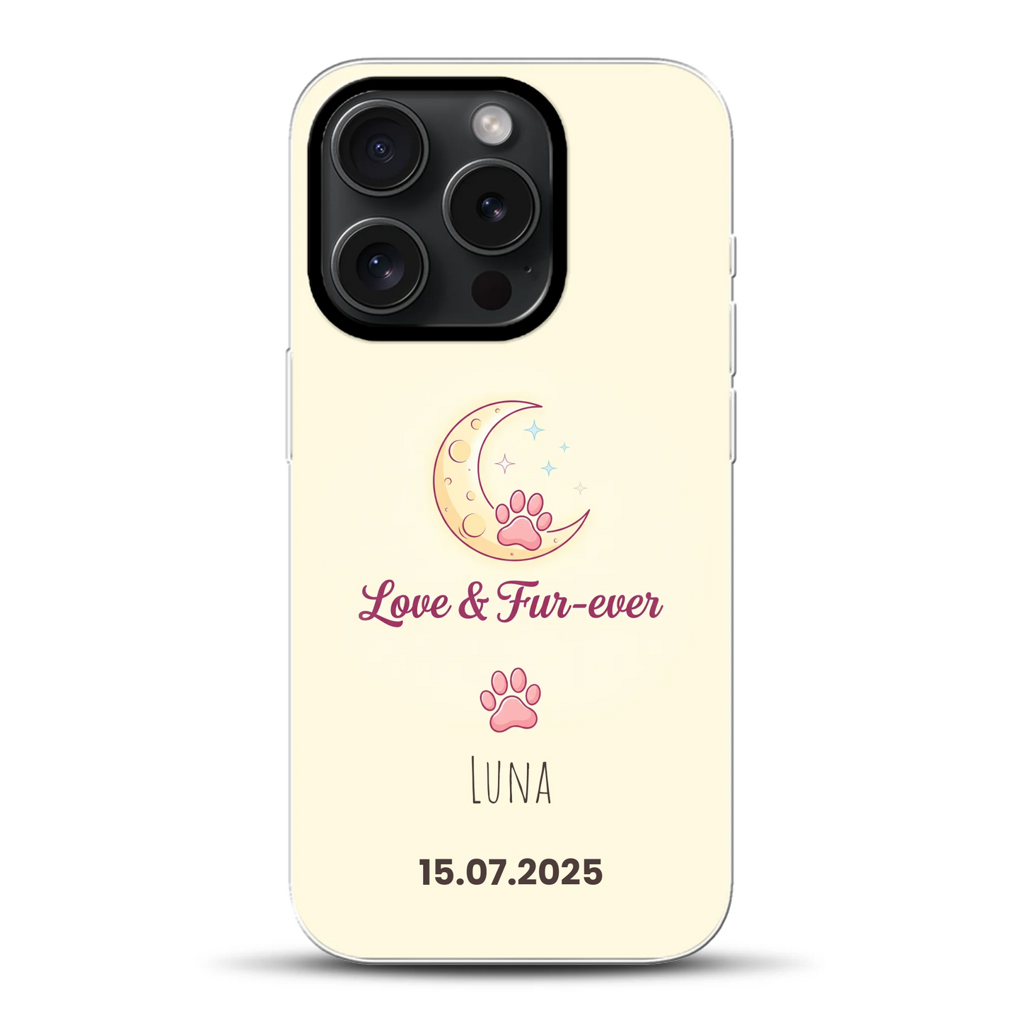 Love & Fur-ever - Individuelle Hybrid Hülle mit MagSafe