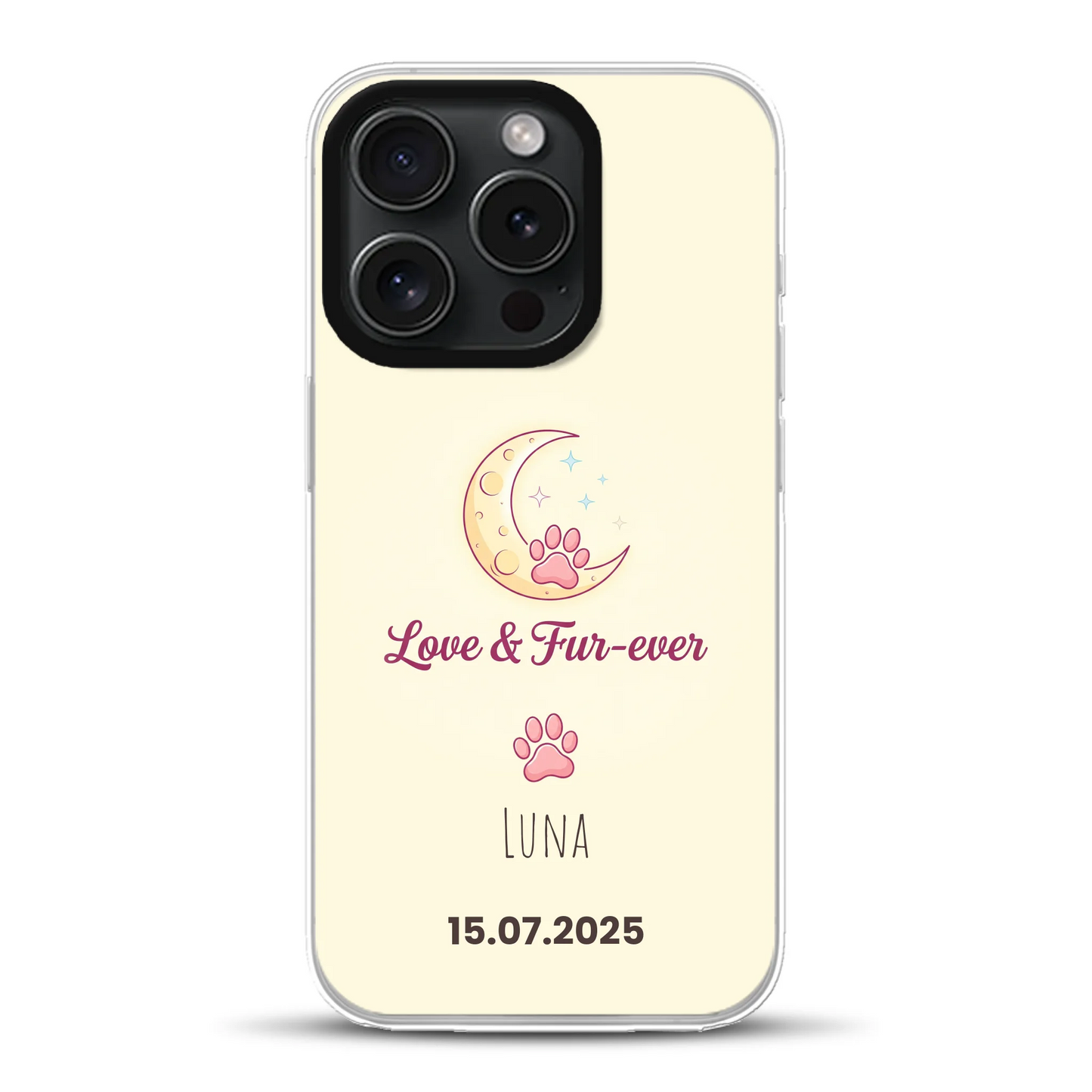 Love & Fur-ever - Individuelle Hybrid Hülle mit MagSafe