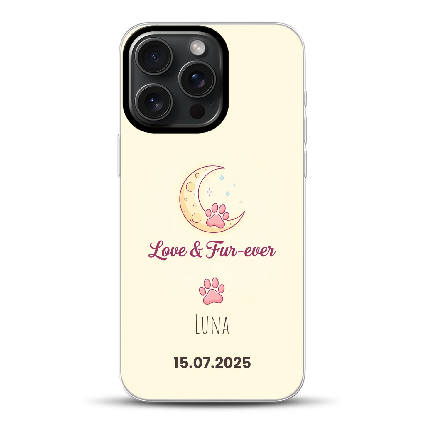 Love & Fur-ever - Individuelle Hybrid Hülle mit MagSafe