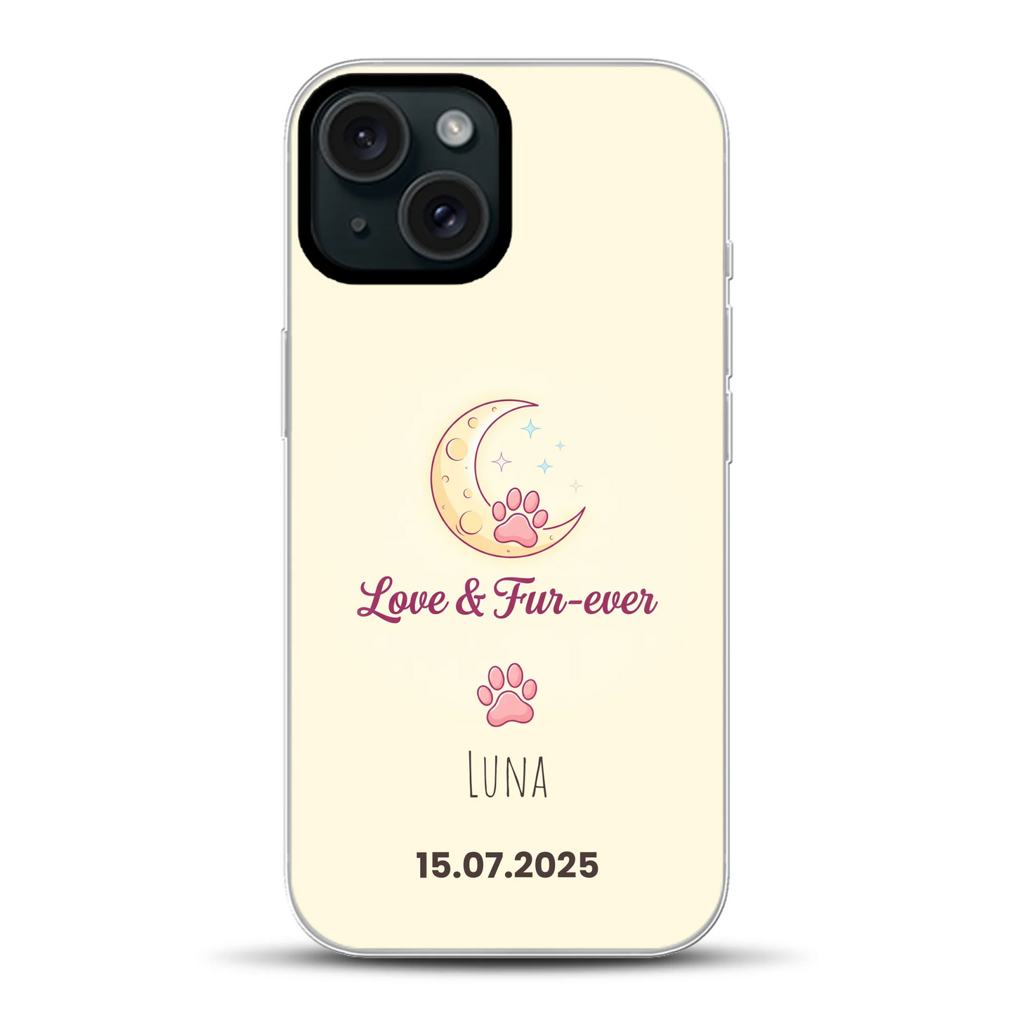 Love & Fur-ever - Individuelle Hybrid Hülle mit MagSafe
