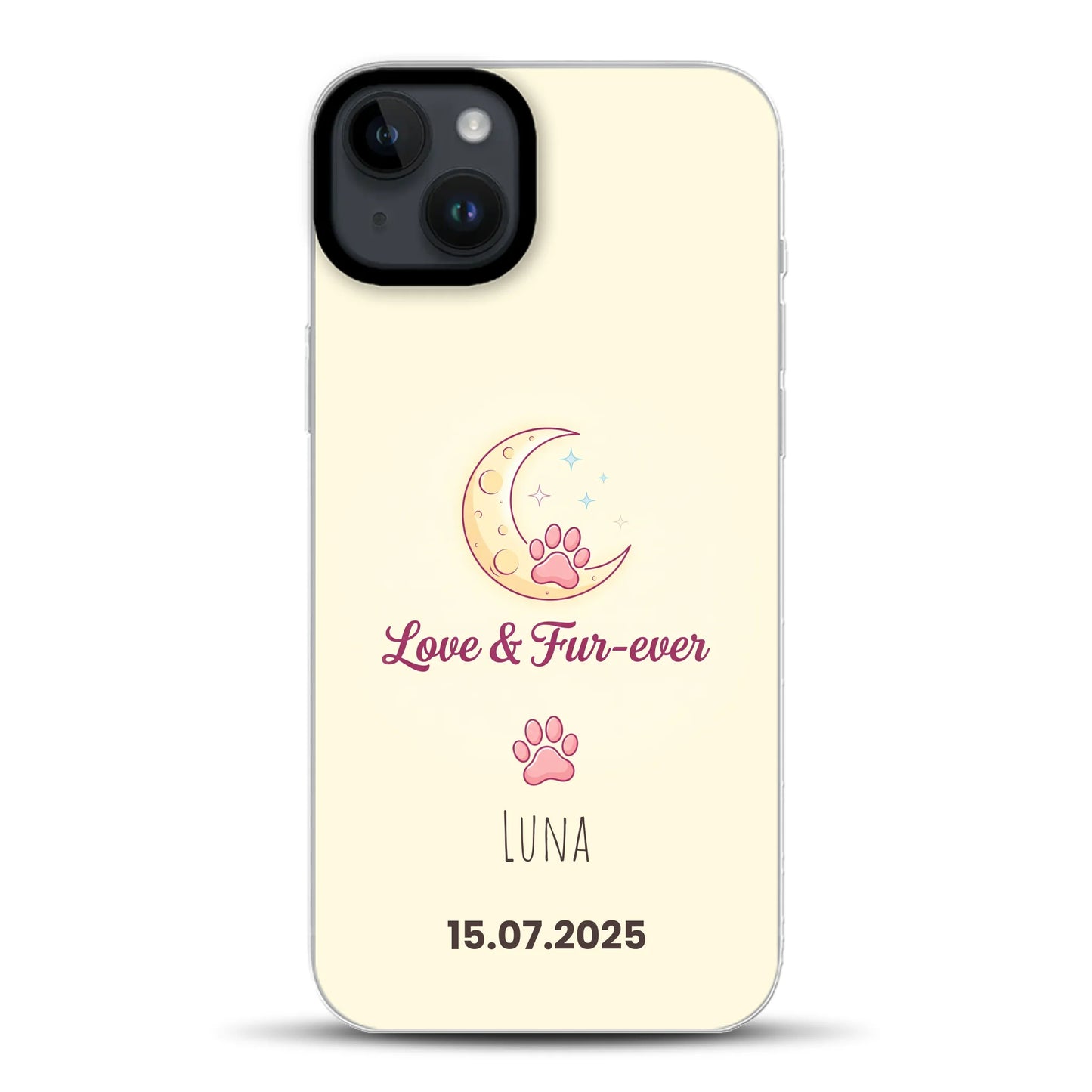 Love & Fur-ever - Individuelle Hybrid Hülle mit MagSafe