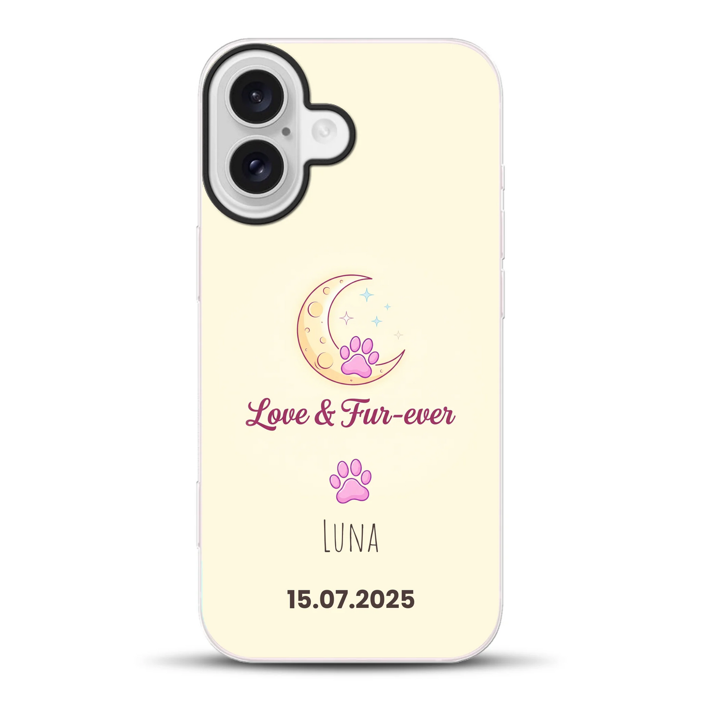 Love & Fur-ever - Individuelle Hybrid Hülle mit MagSafe