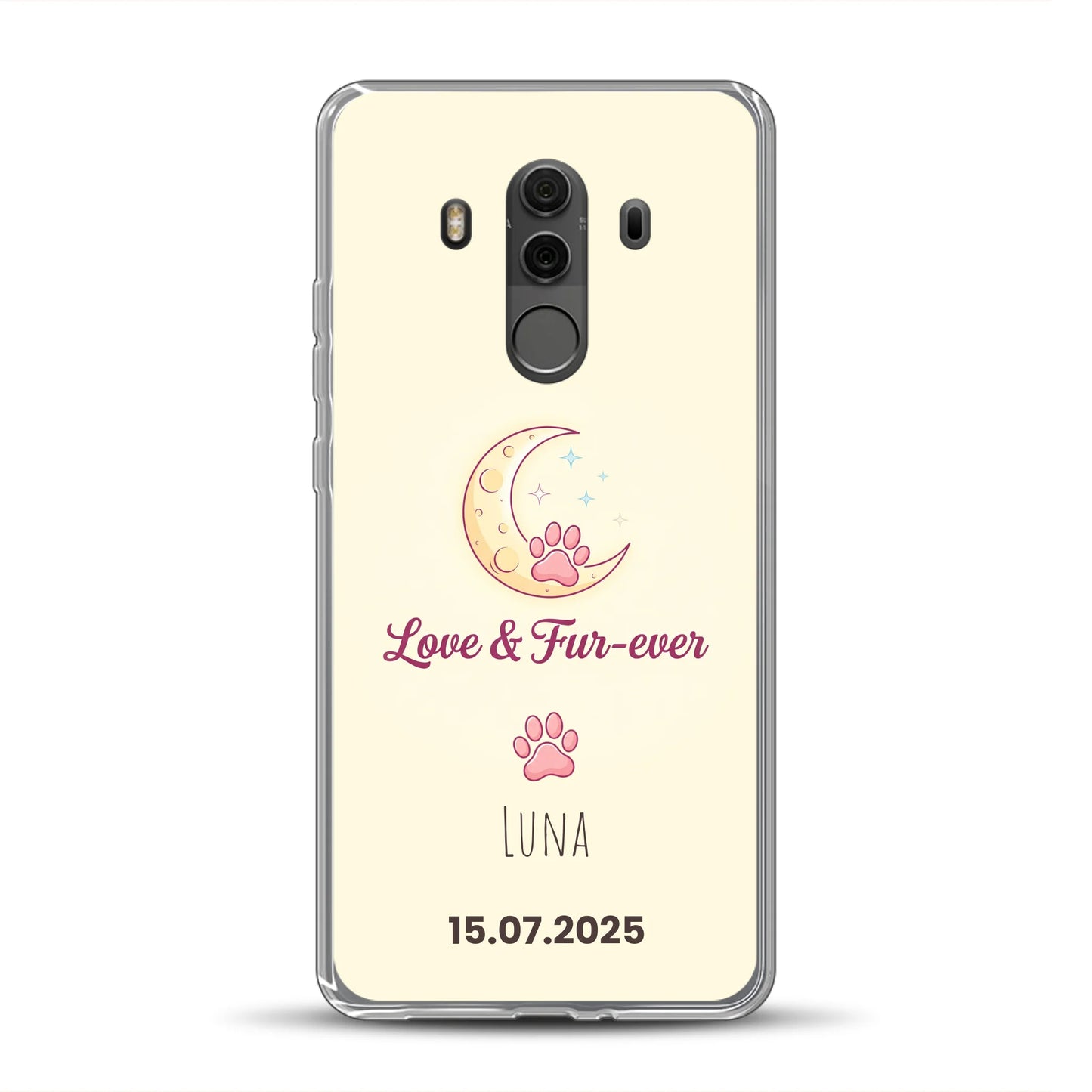 Love & Fur-ever - Individuelle Handyhülle für Huawei