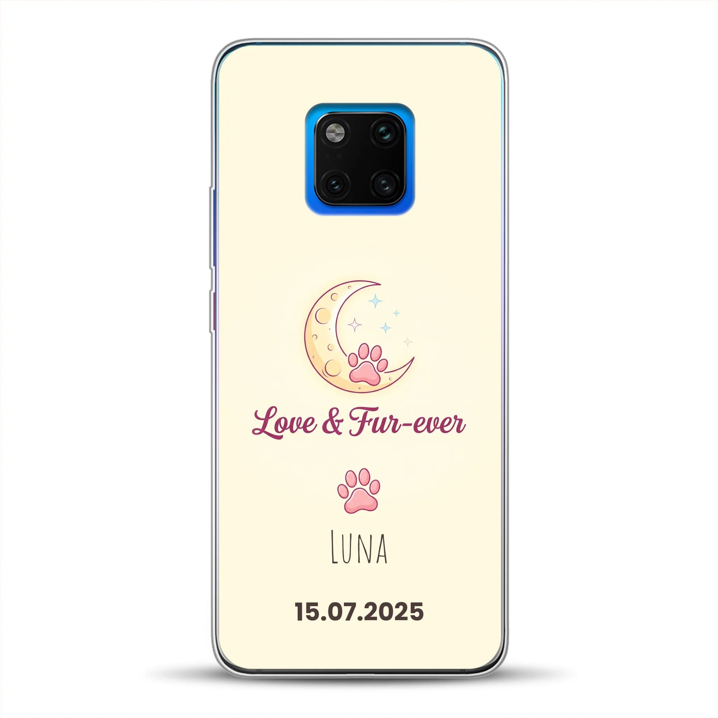 Love & Fur-ever - Individuelle Handyhülle für Huawei
