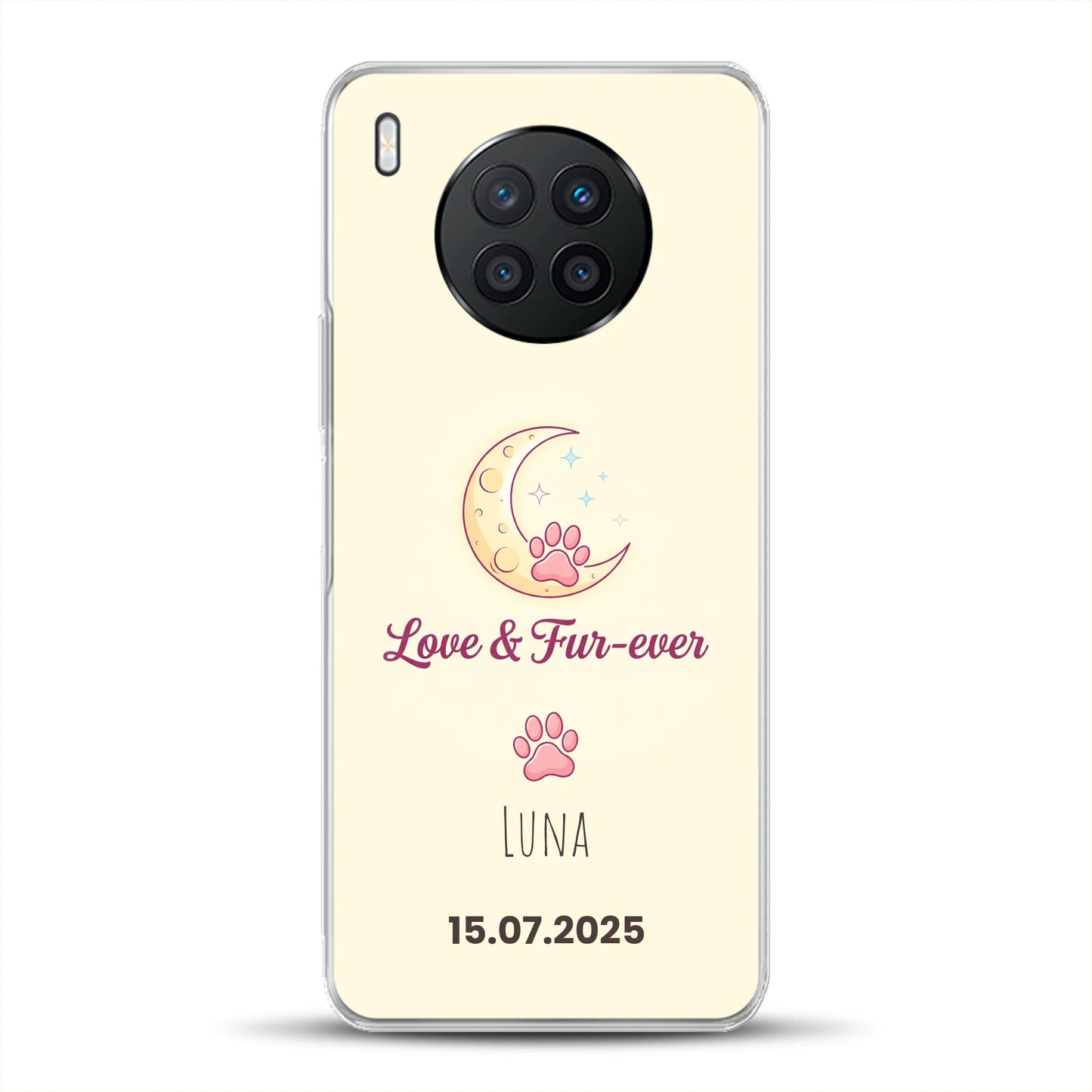 Love & Fur-ever - Individuelle Handyhülle für Huawei