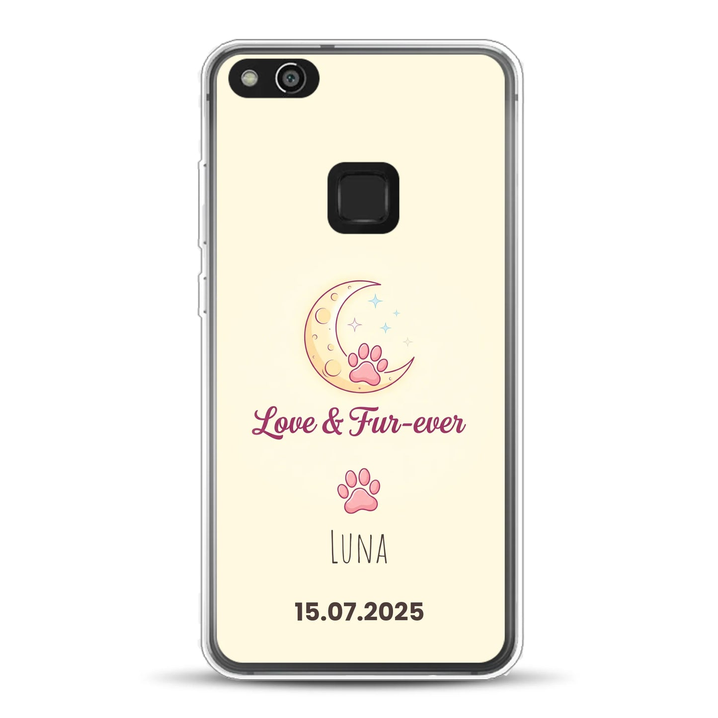 Love & Fur-ever - Individuelle Handyhülle für Huawei