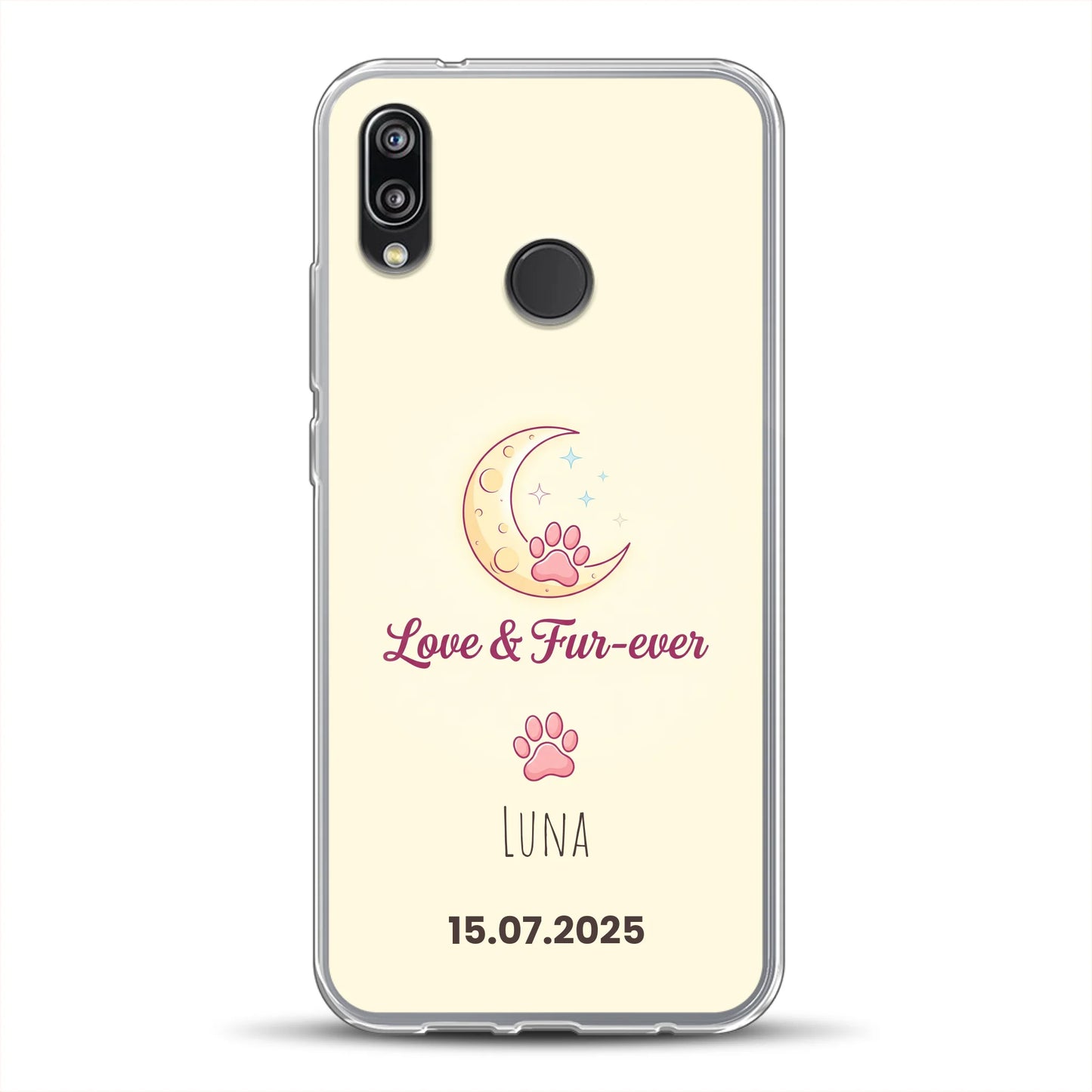 Love & Fur-ever - Individuelle Handyhülle für Huawei