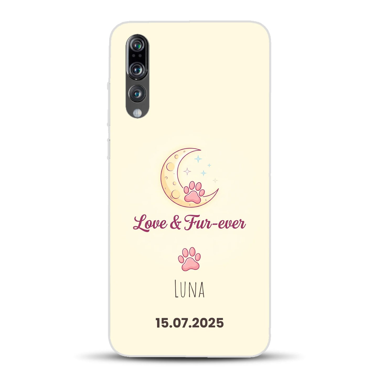Love & Fur-ever - Individuelle Handyhülle für Huawei