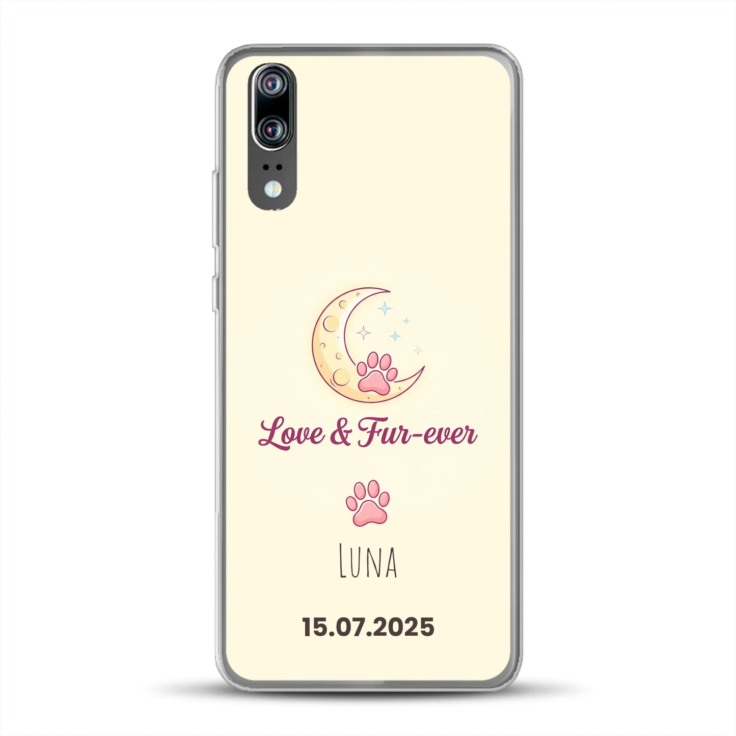 Love & Fur-ever - Individuelle Handyhülle für Huawei