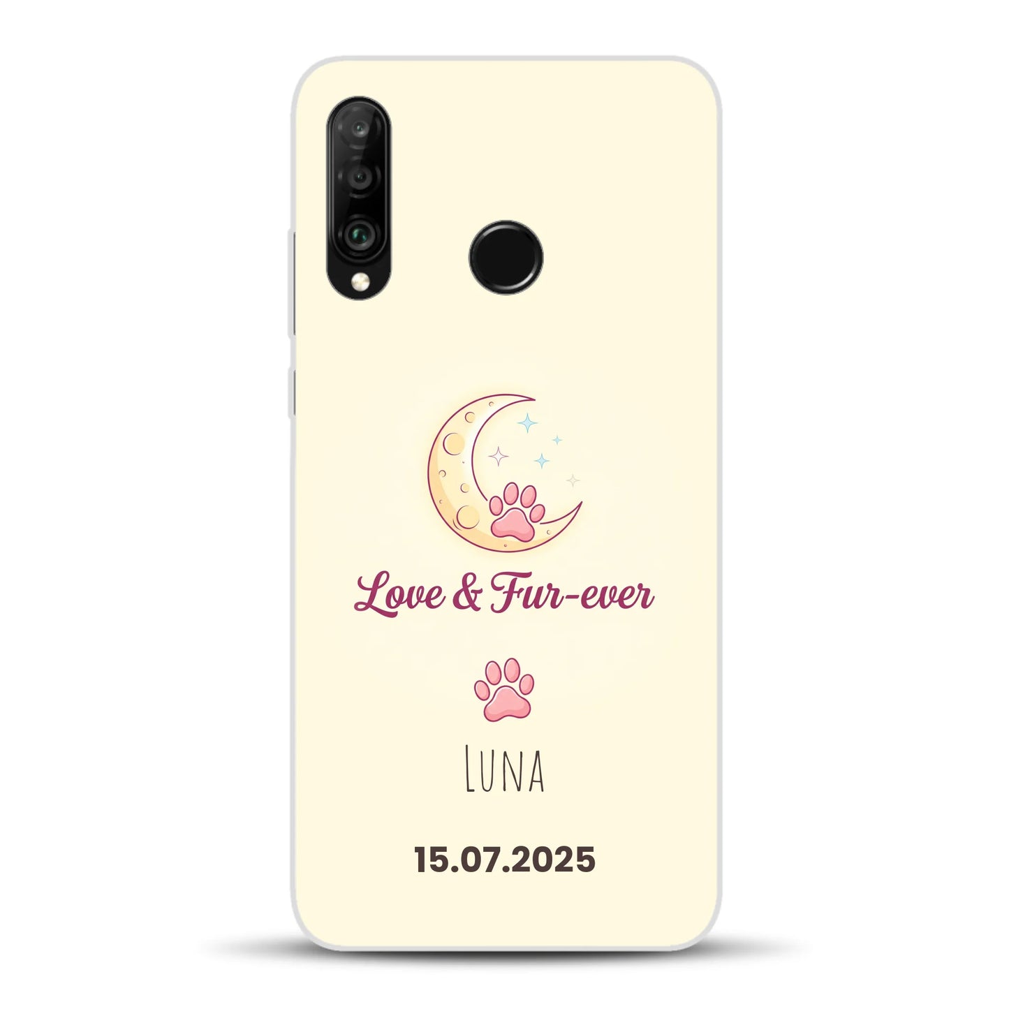 Love & Fur-ever - Individuelle Handyhülle für Huawei