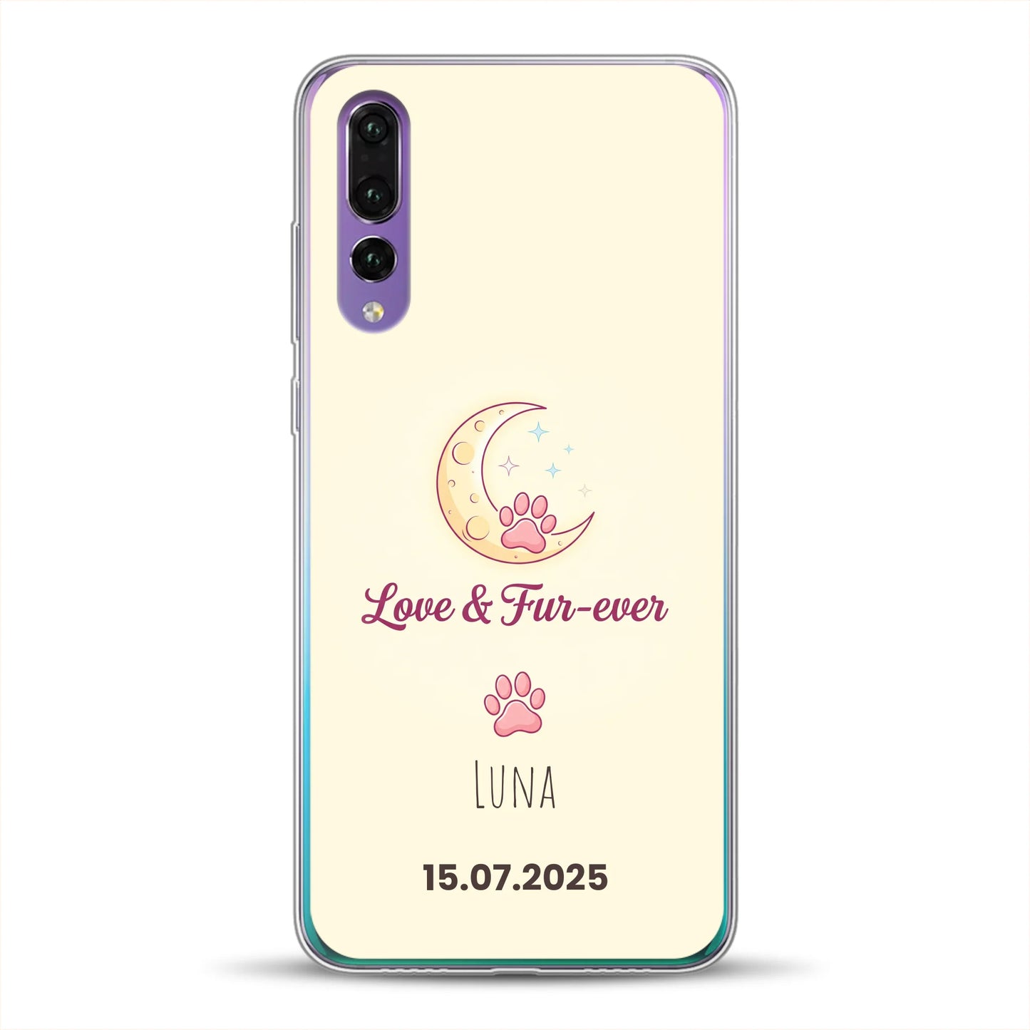 Love & Fur-ever - Individuelle Handyhülle für Huawei