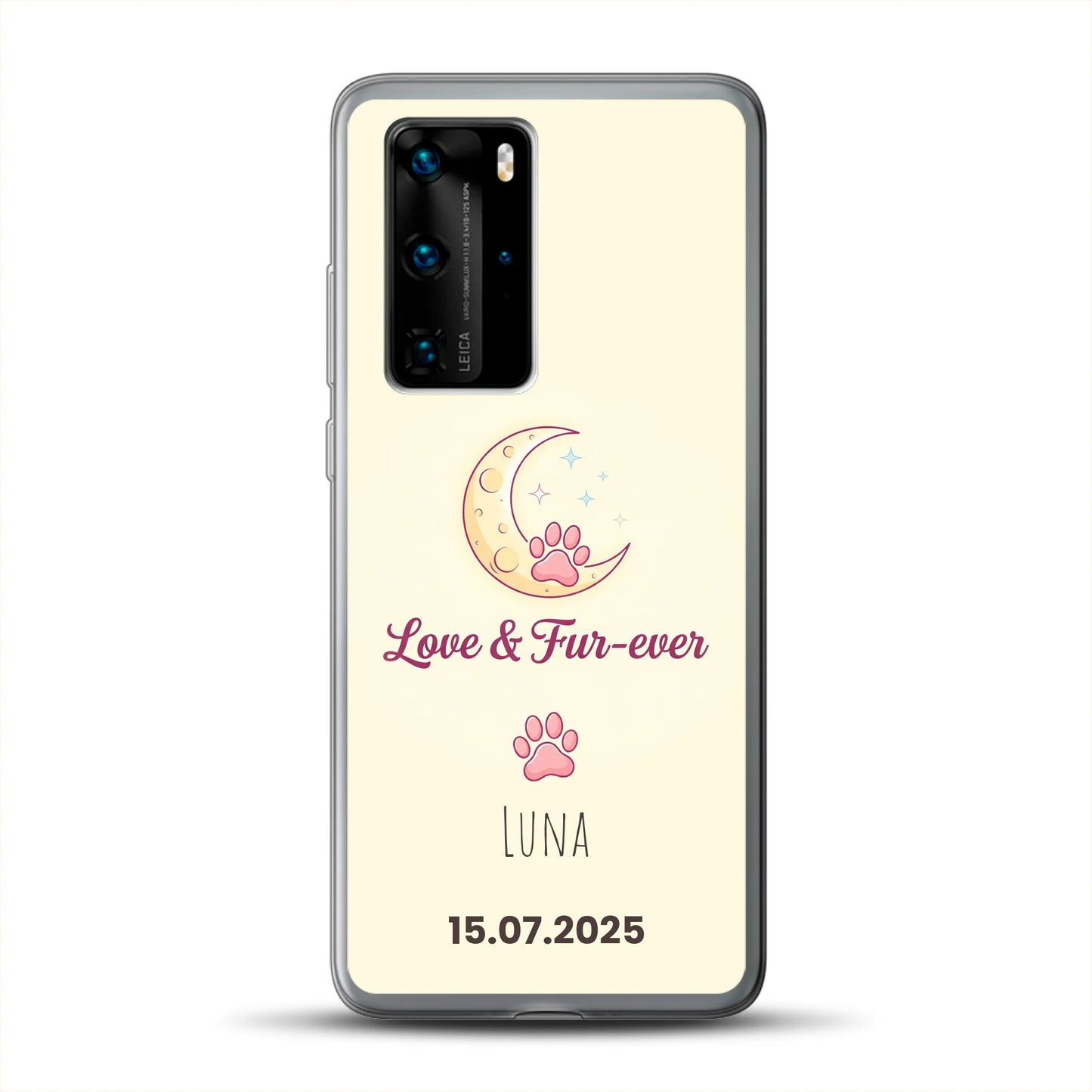 Love & Fur-ever - Individuelle Handyhülle für Huawei