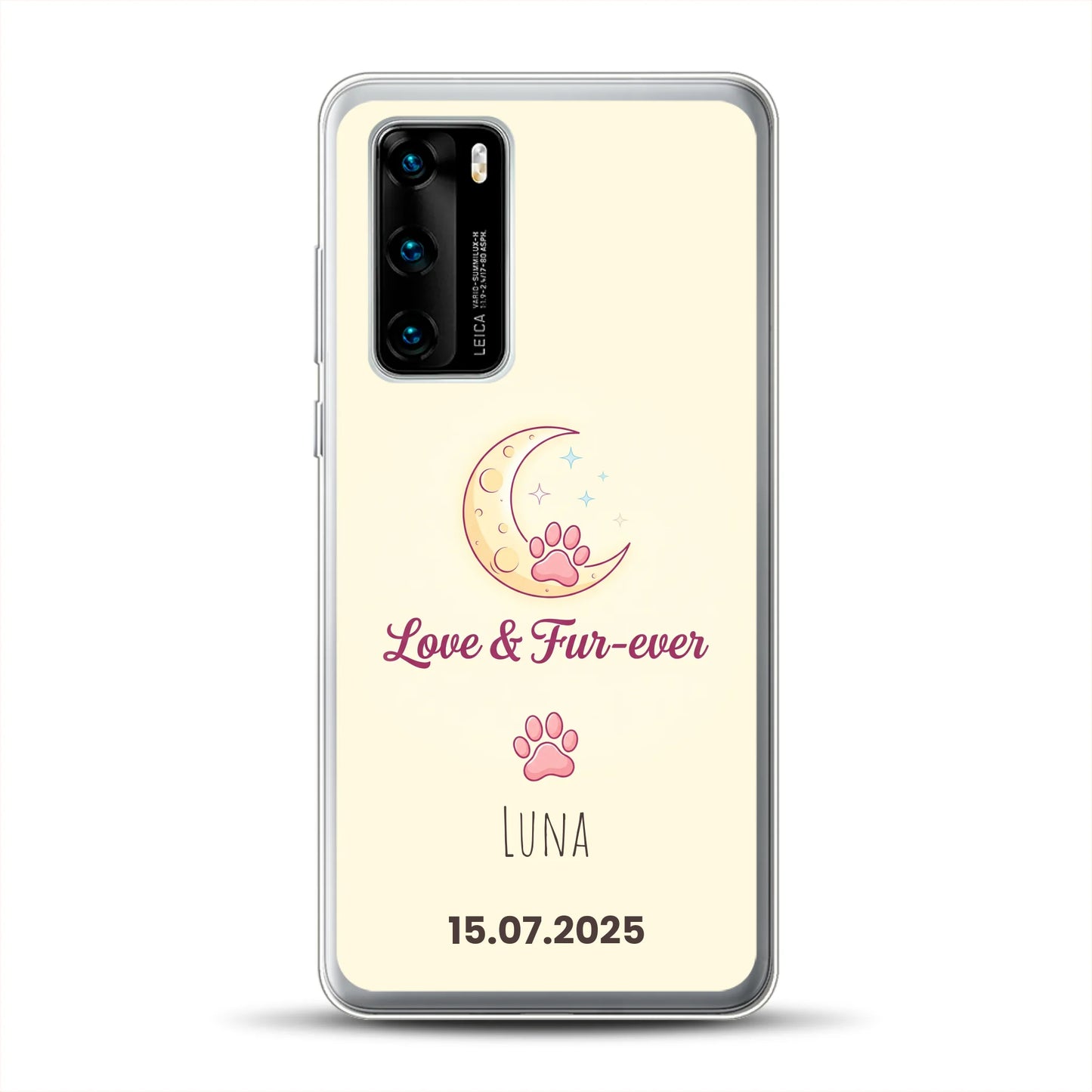 Love & Fur-ever - Individuelle Handyhülle für Huawei