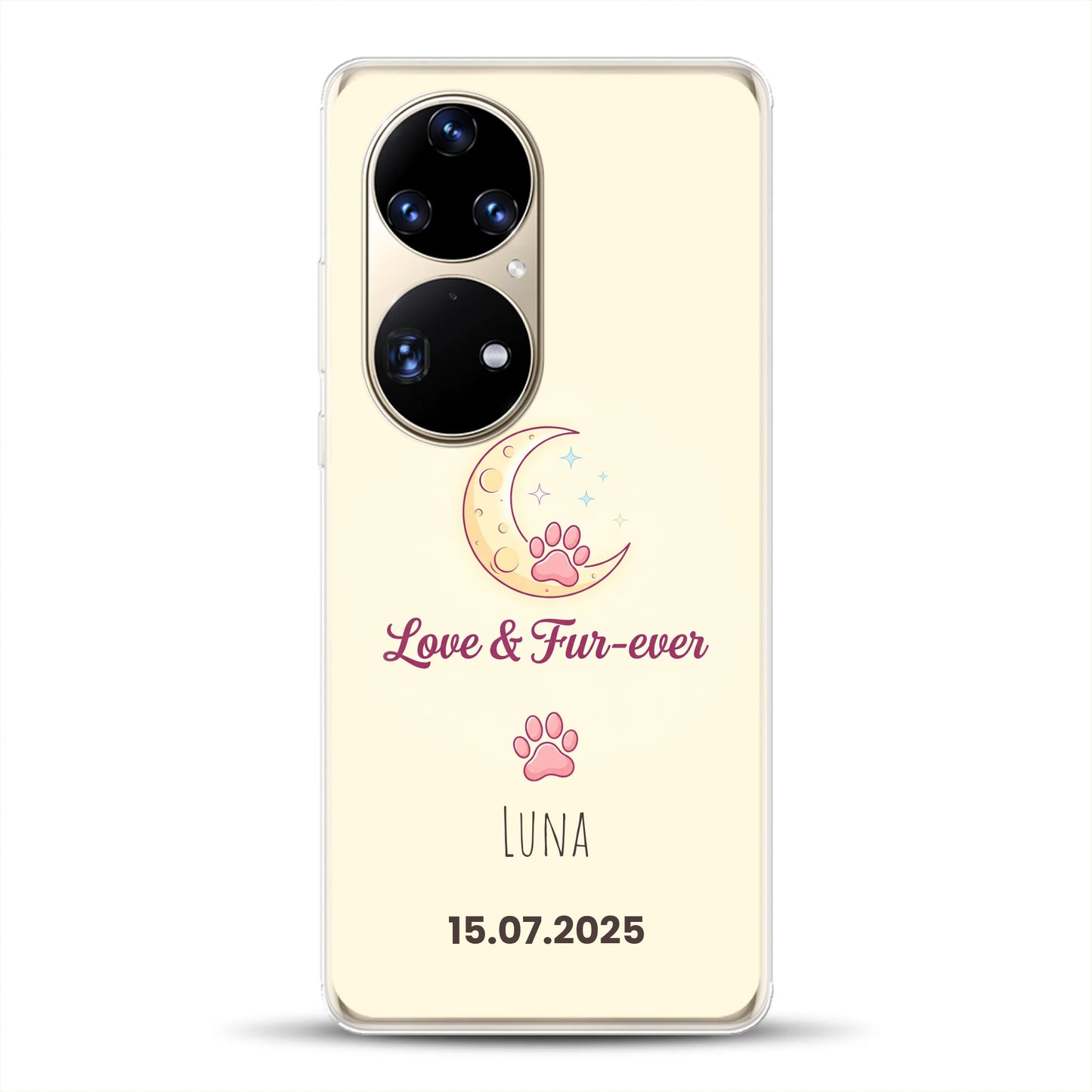 Love & Fur-ever - Individuelle Handyhülle für Huawei