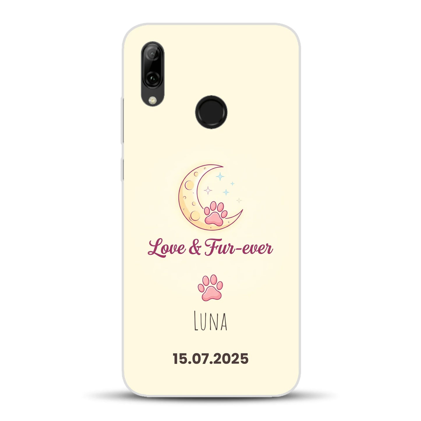 Love & Fur-ever - Individuelle Handyhülle für Huawei