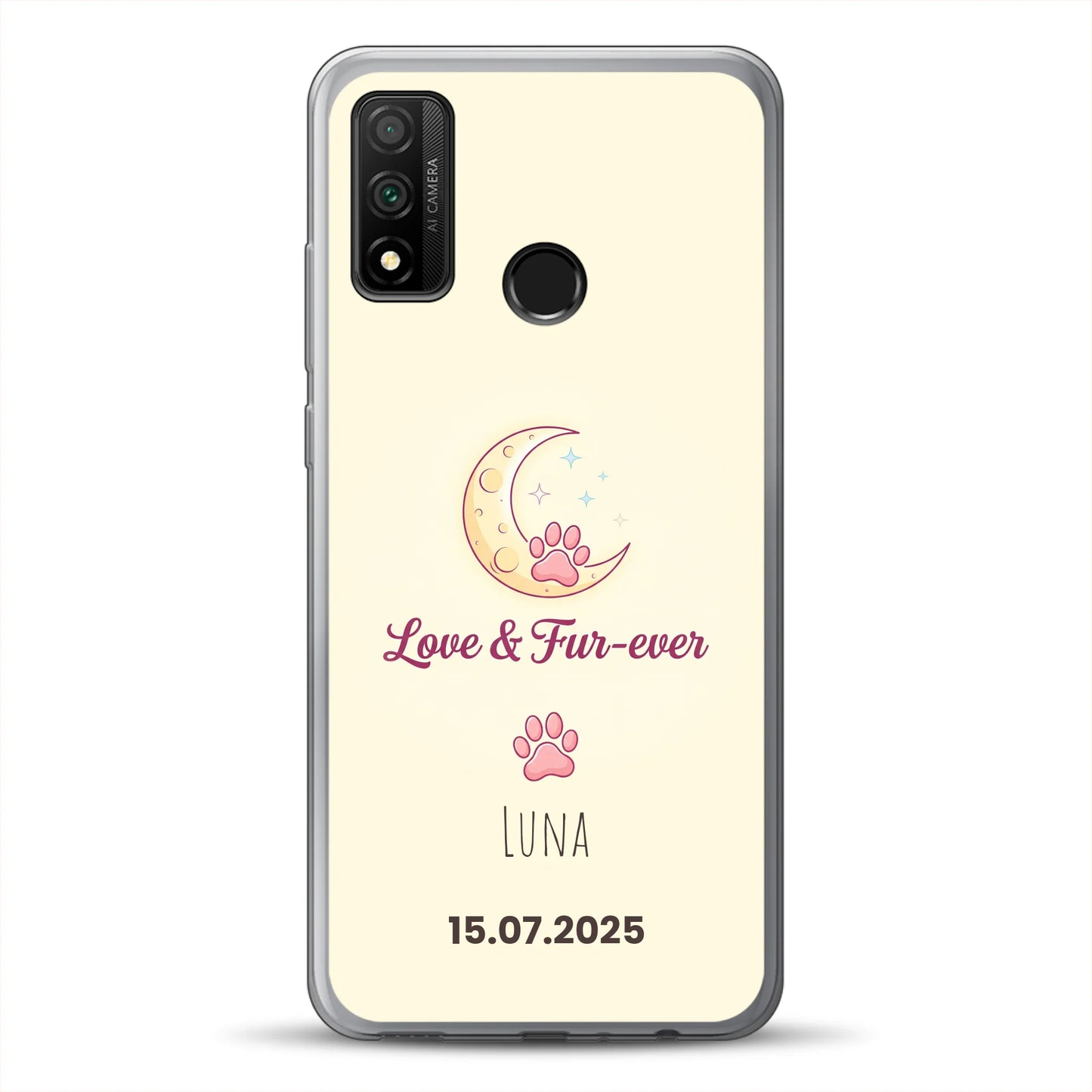 Love & Fur-ever - Individuelle Handyhülle für Huawei