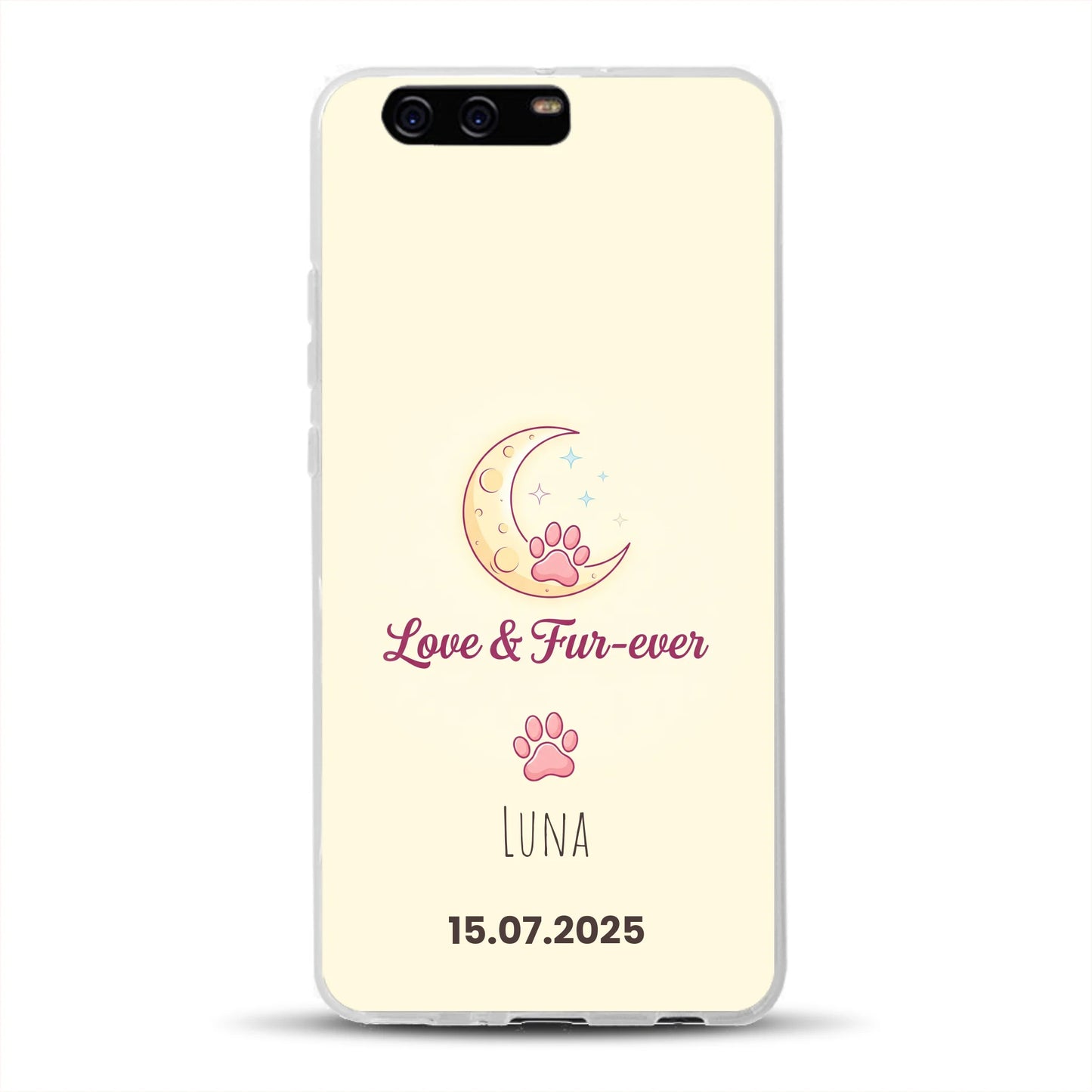 Love & Fur-ever - Individuelle Handyhülle für Huawei