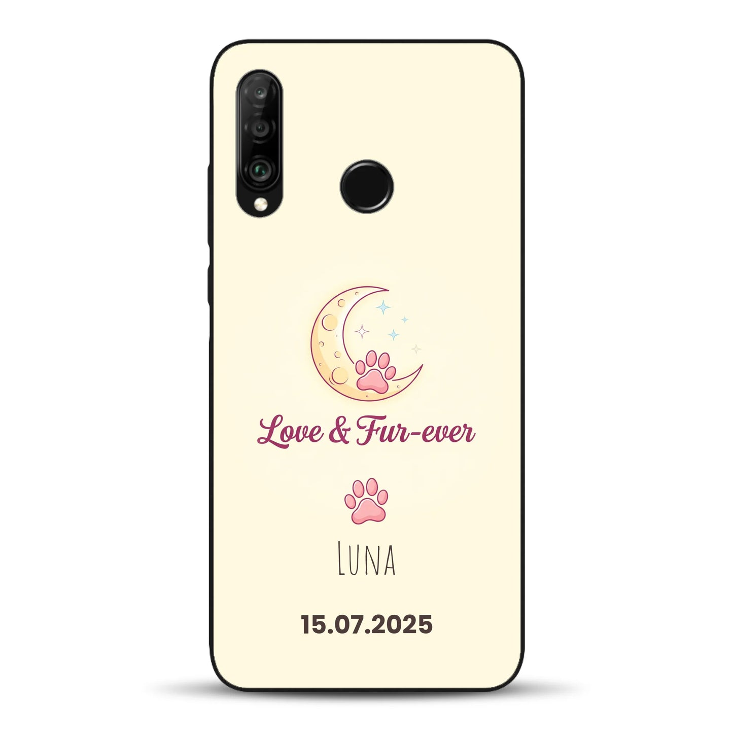Love & Fur-ever - Individuelle Handyhülle für Huawei
