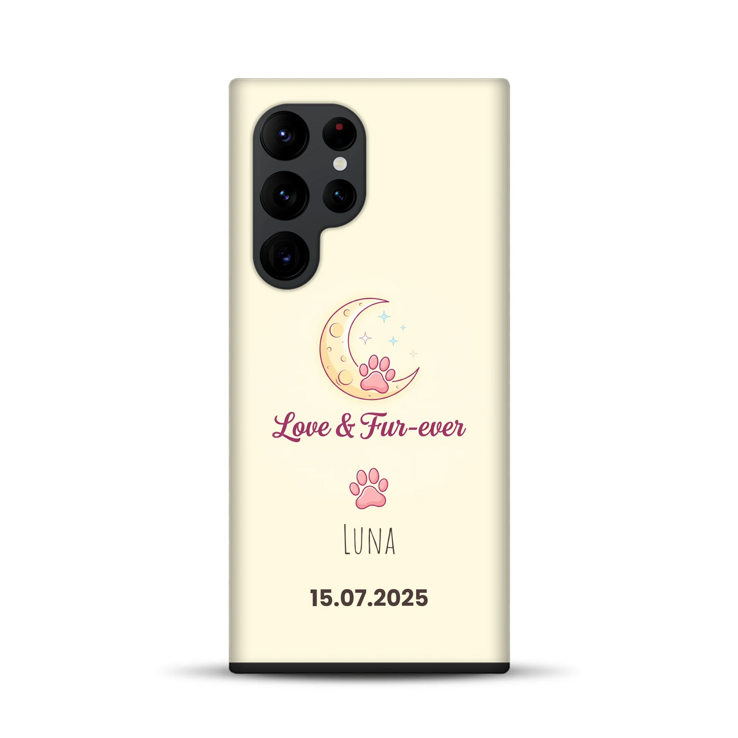 Love & Fur-ever - Individuelle Premium Hülle für Samsung
