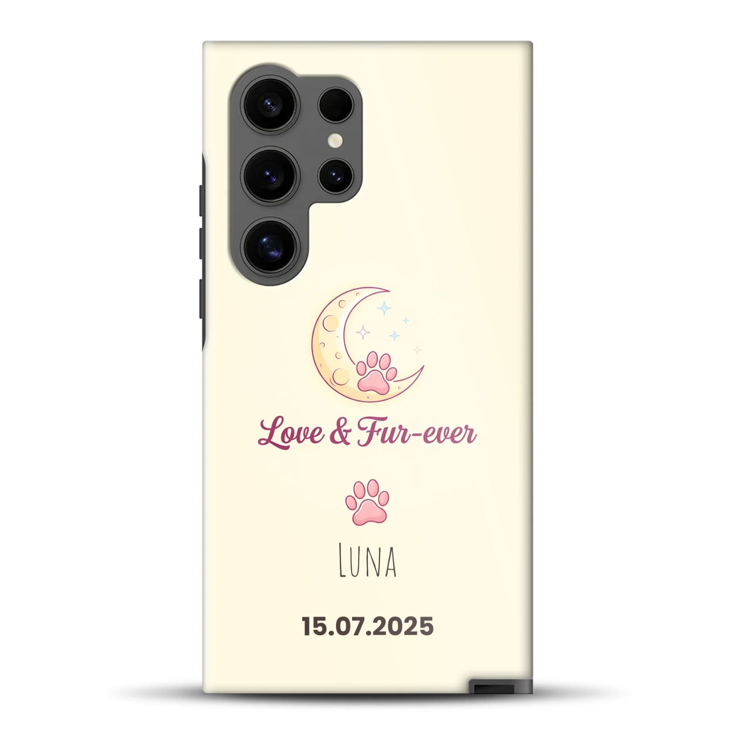Love & Fur-ever - Individuelle Premium Hülle für Samsung