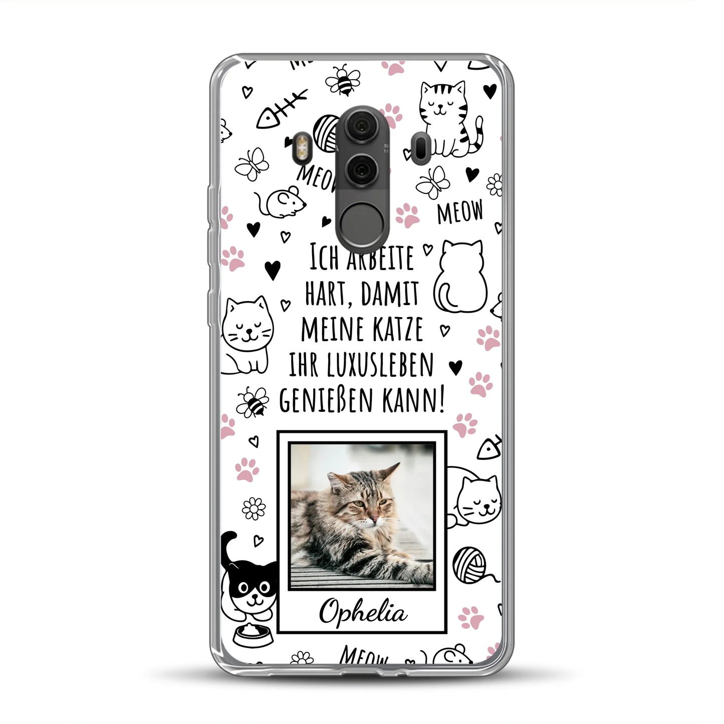 Luxuskatze - Individuelle Handyhülle für Huawei