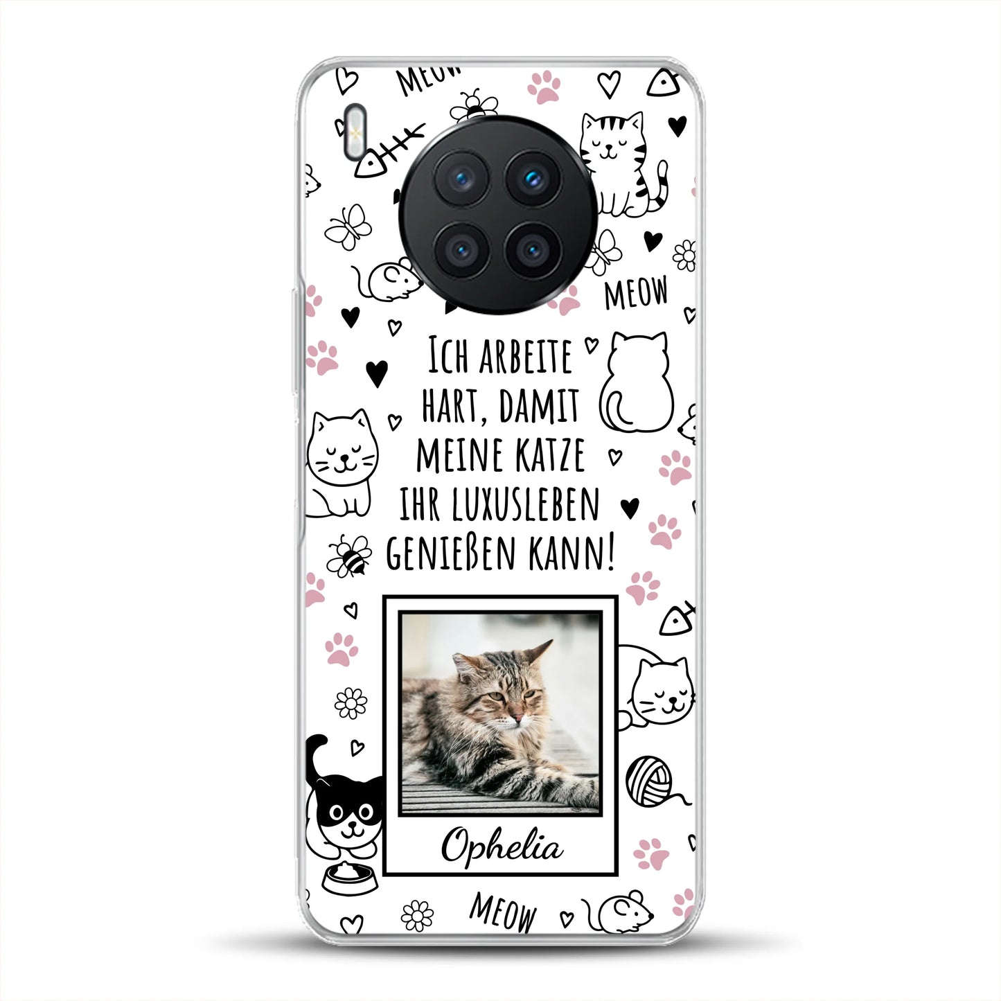 Luxuskatze - Individuelle Handyhülle für Huawei