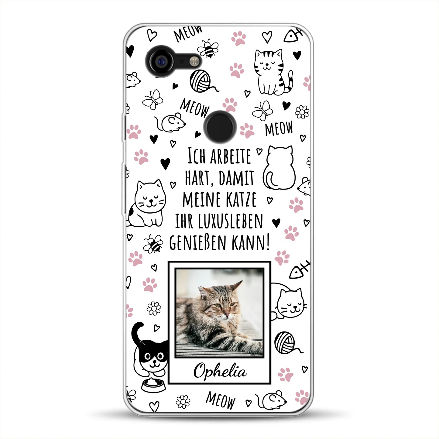 Luxuskatze - Custom Phone Case for Google