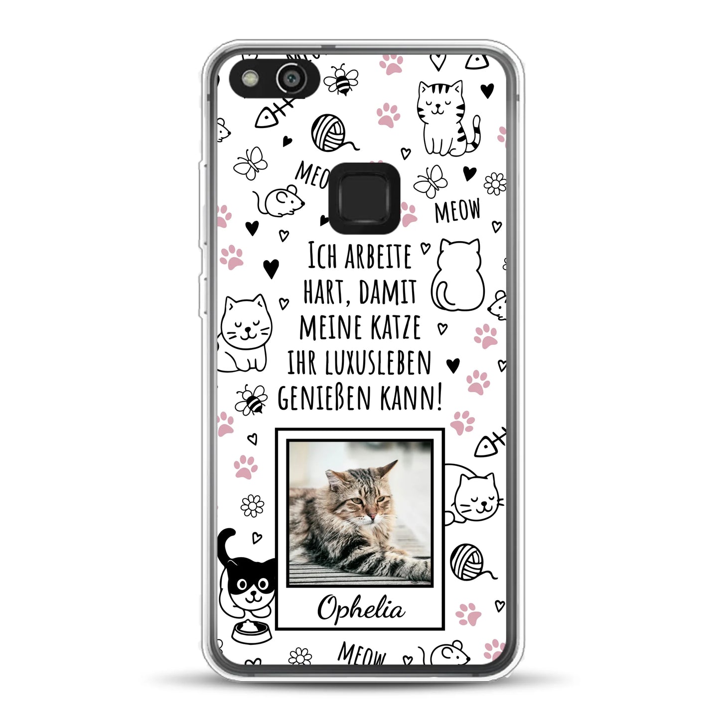 Luxuskatze - Individuelle Handyhülle für Huawei