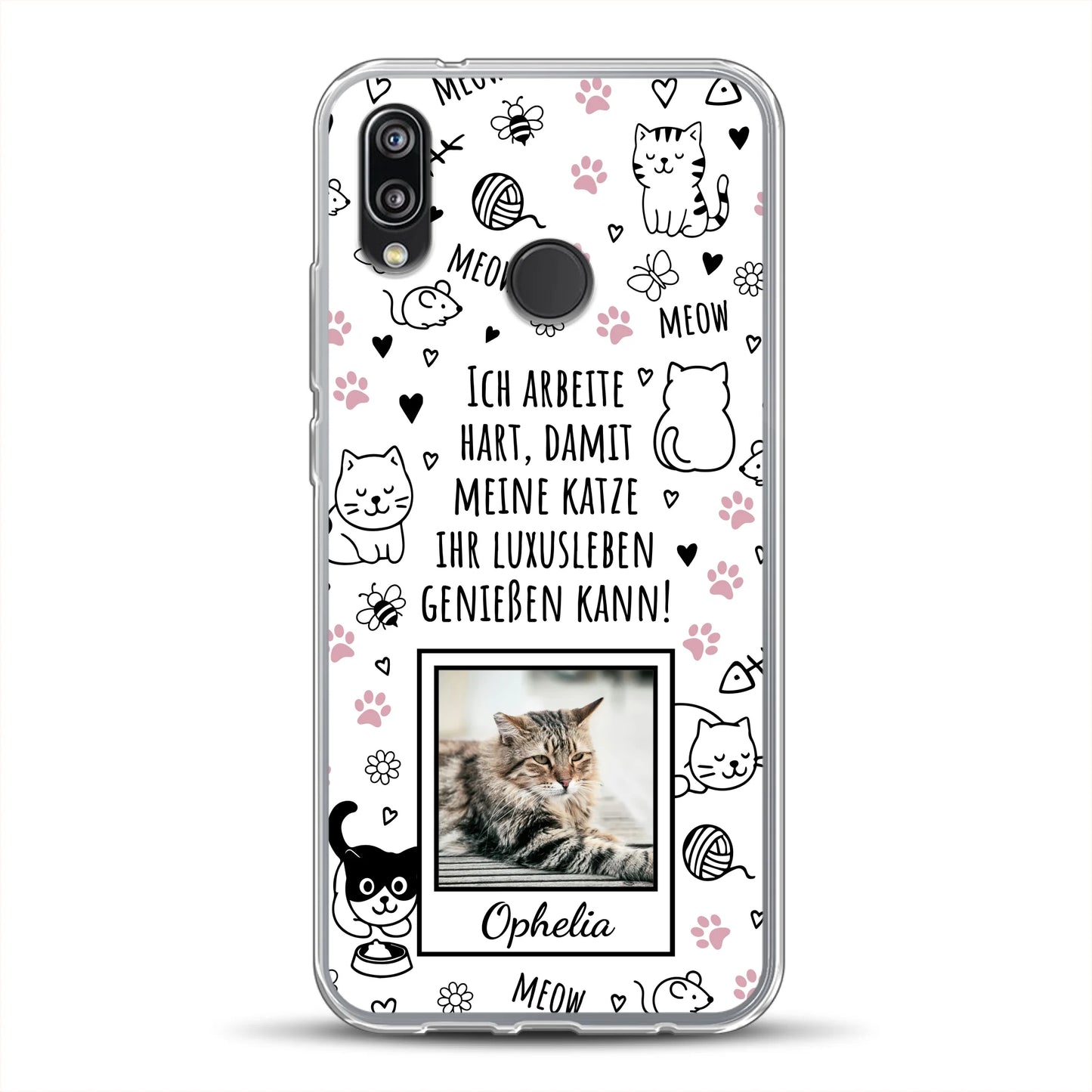 Luxuskatze - Individuelle Handyhülle für Huawei