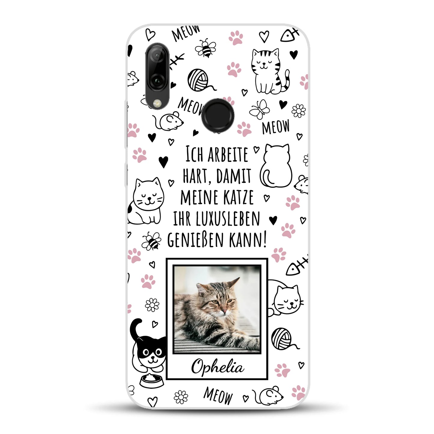 Luxuskatze - Individuelle Handyhülle für Huawei