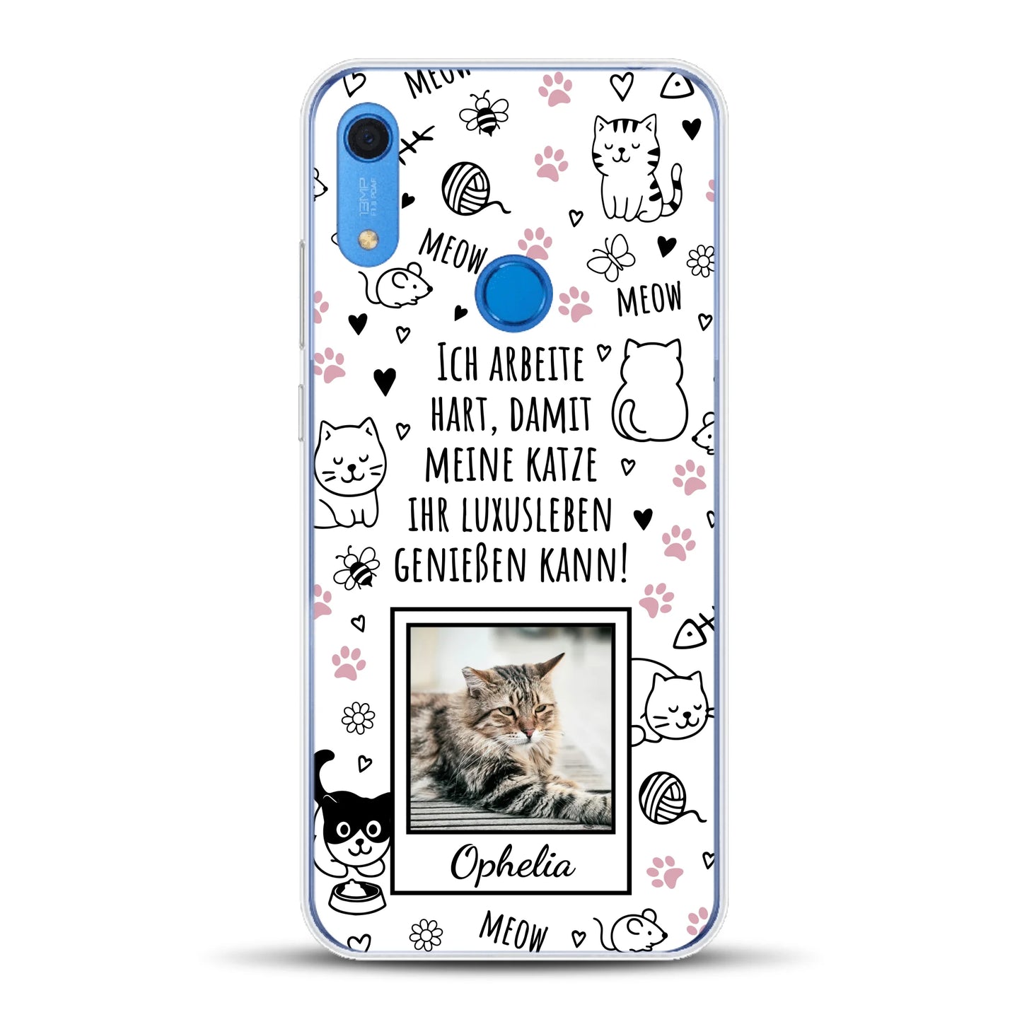Luxuskatze - Individuelle Handyhülle für Huawei