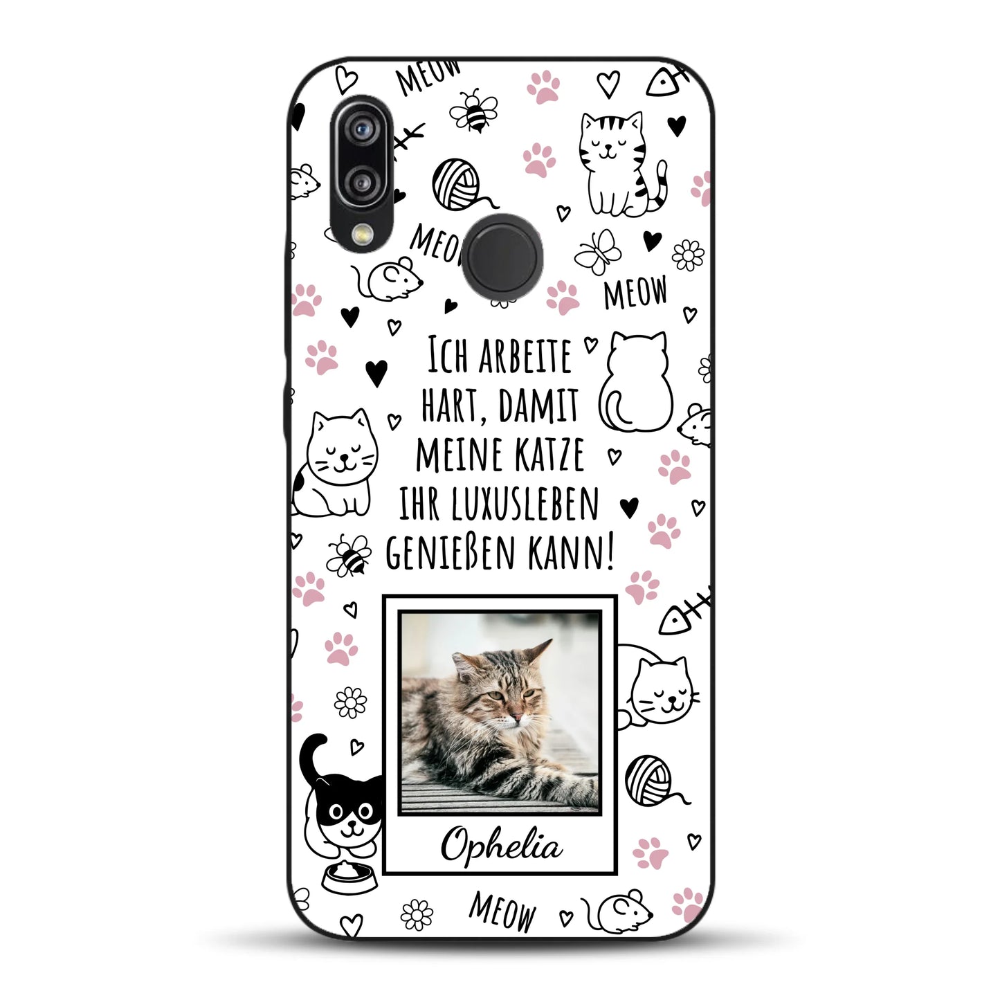 Luxuskatze - Individuelle Handyhülle für Huawei