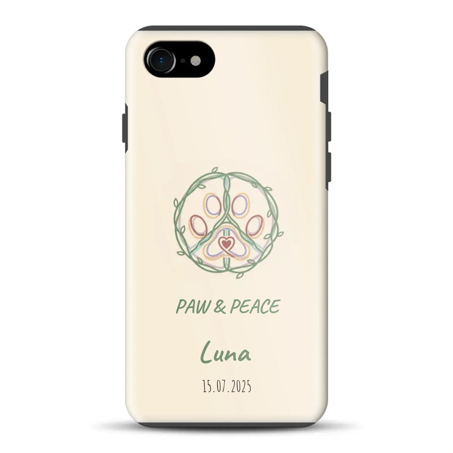 Paw & Peace - Individuelle Premium Hülle für iPhone