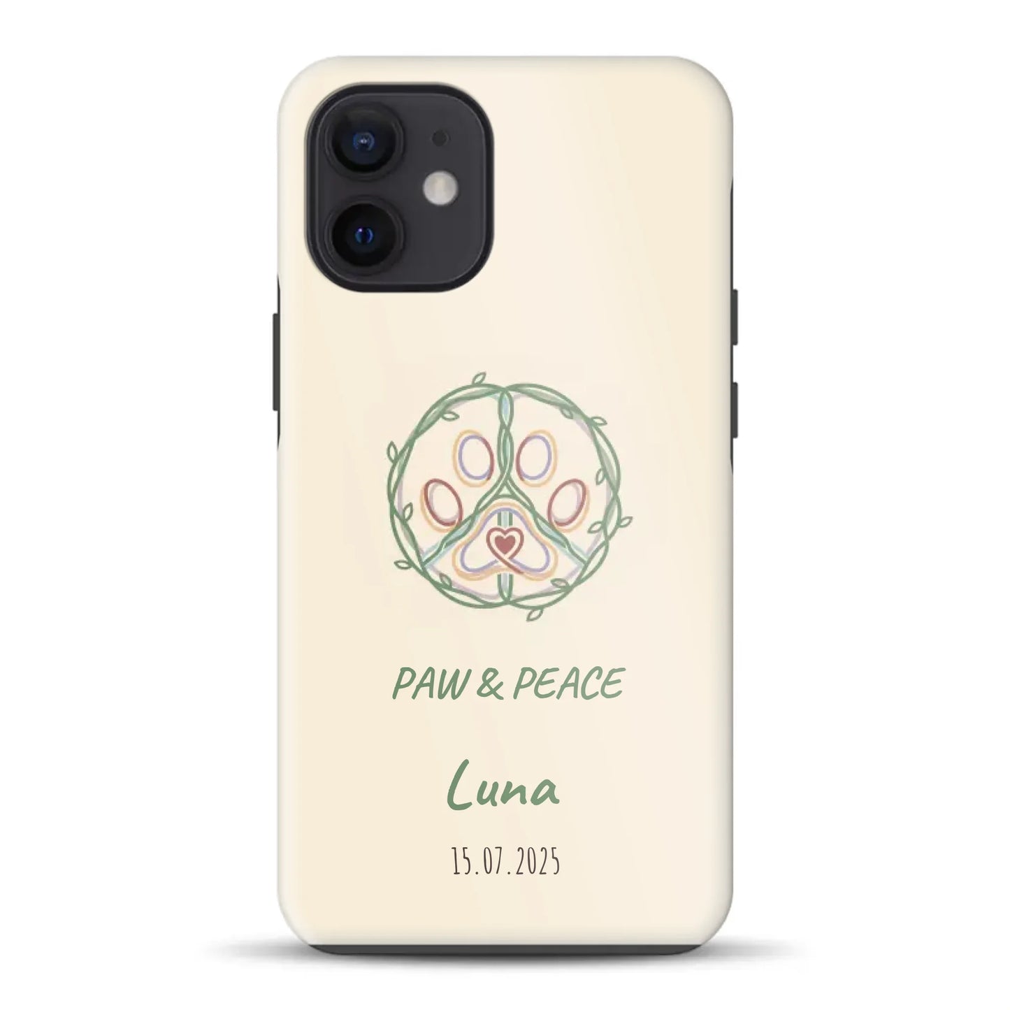 Paw & Peace - Individuelle Premium Hülle für iPhone