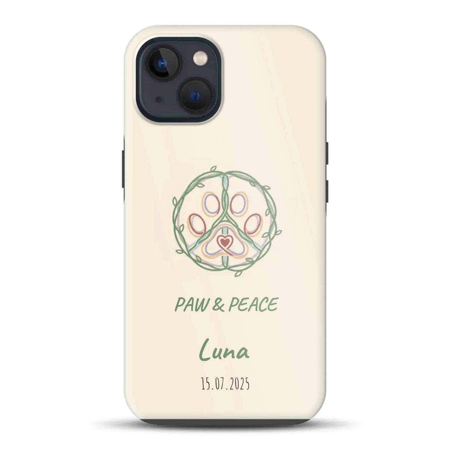 Paw & Peace - Individuelle Premium Hülle für iPhone
