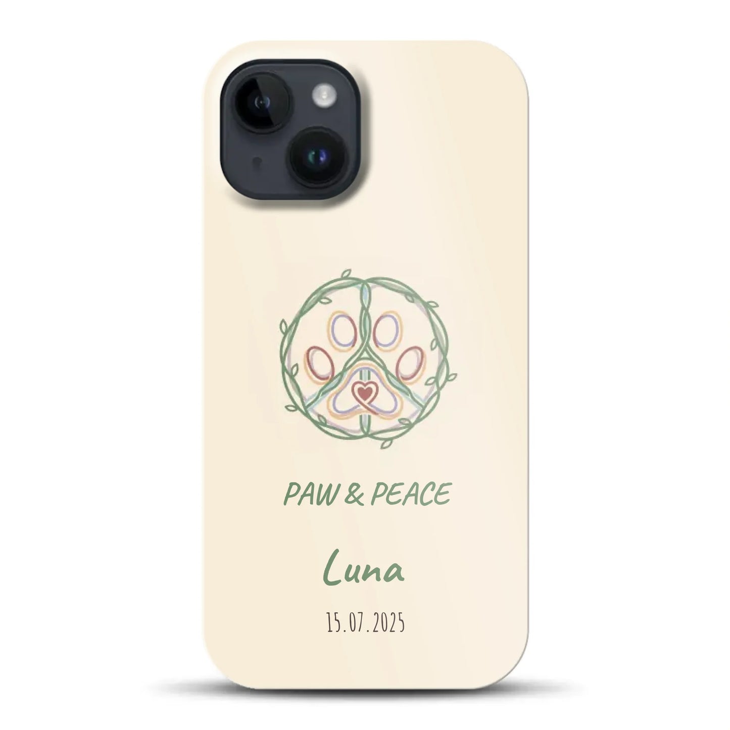 Paw & Peace - Individuelle Premium Hülle für iPhone