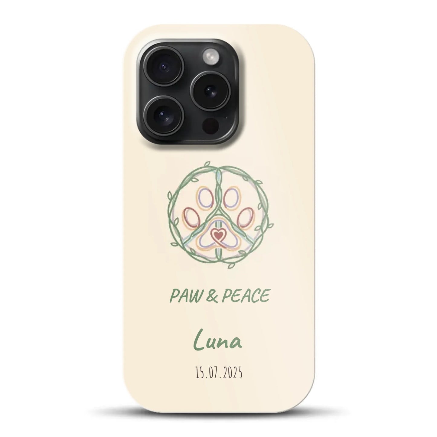 Paw & Peace - Individuelle Premium Hülle für iPhone