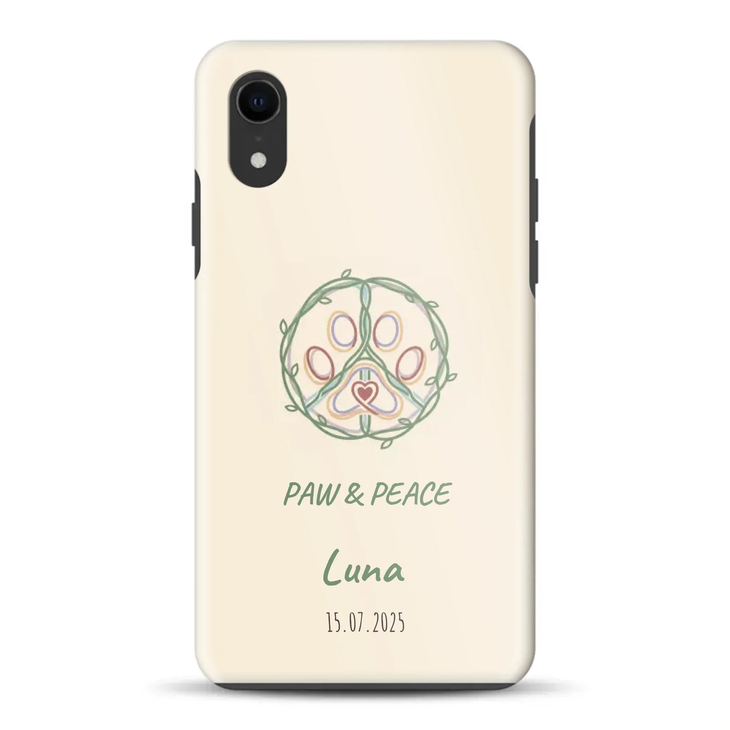 Paw & Peace - Individuelle Premium Hülle für iPhone