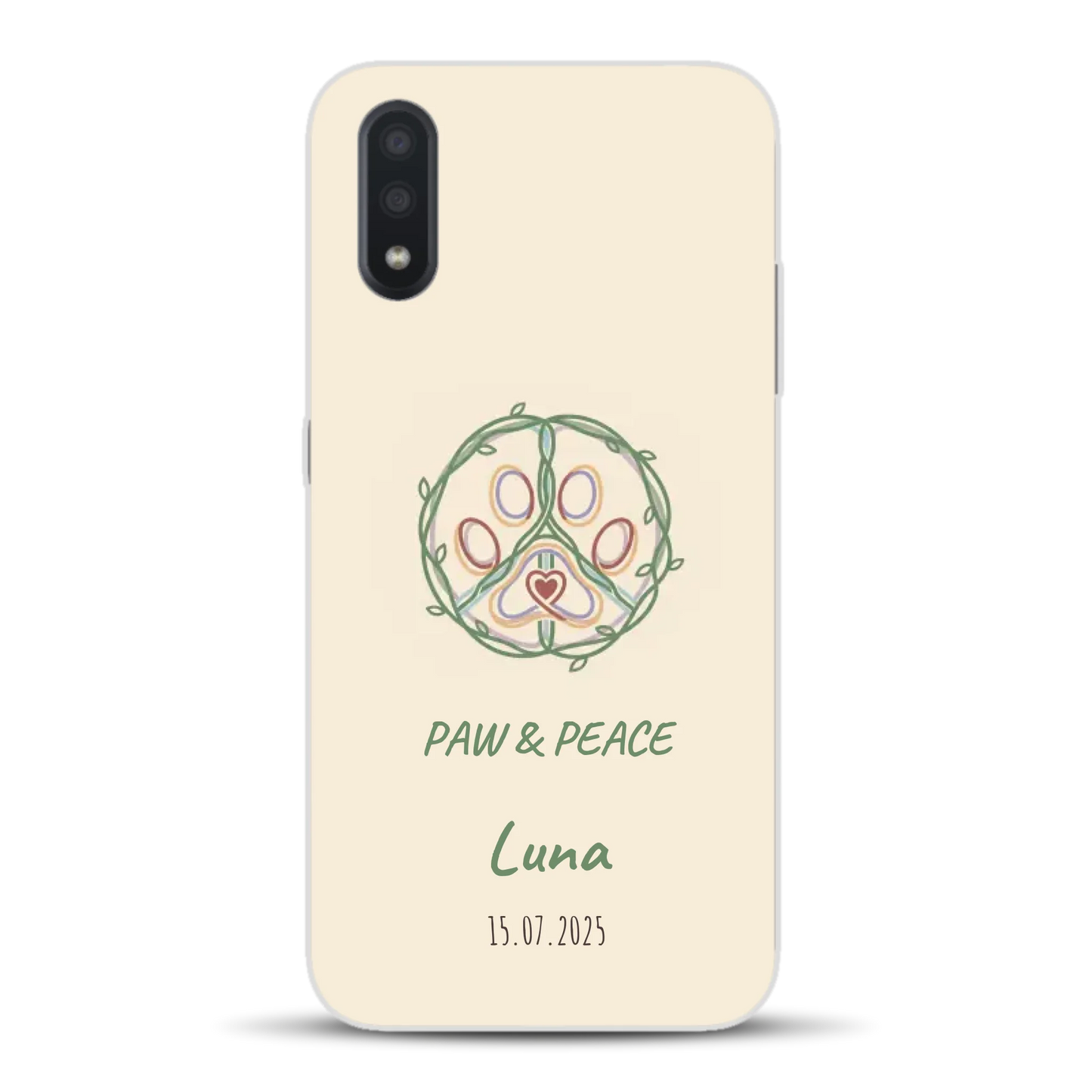 Paw & Peace - Individuelle Handyhülle für Samsung