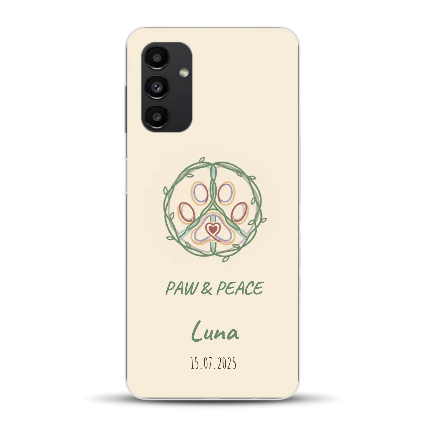 Paw & Peace - Individuelle Handyhülle für Samsung