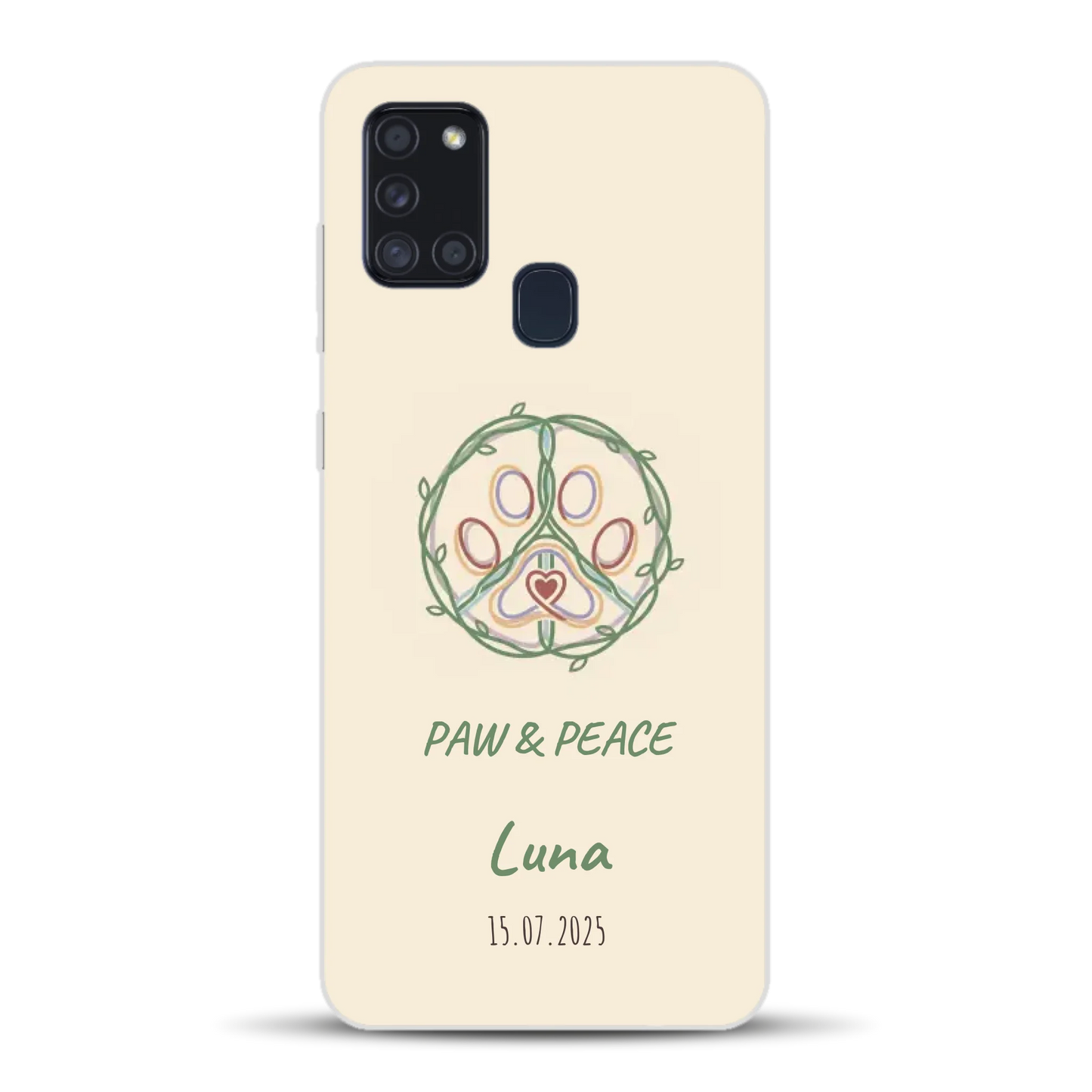Paw & Peace - Individuelle Handyhülle für Samsung