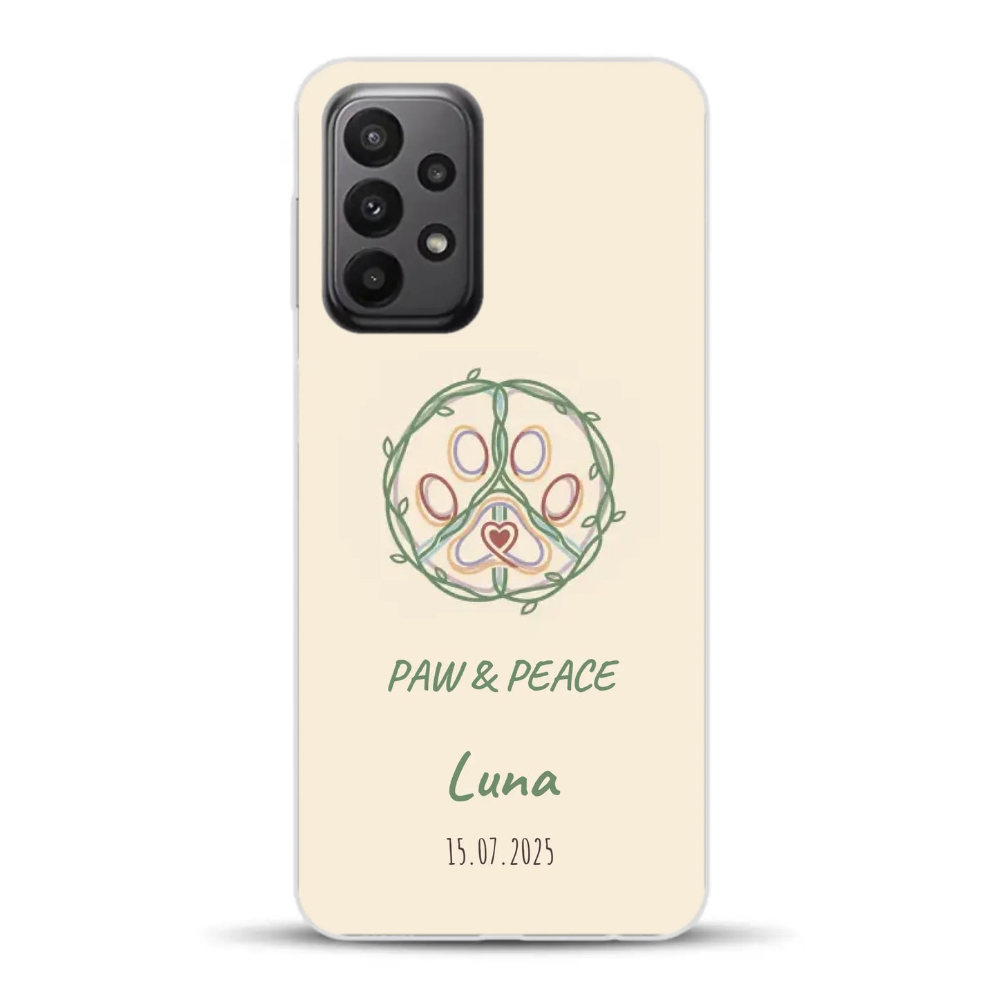 Paw & Peace - Individuelle Handyhülle für Samsung