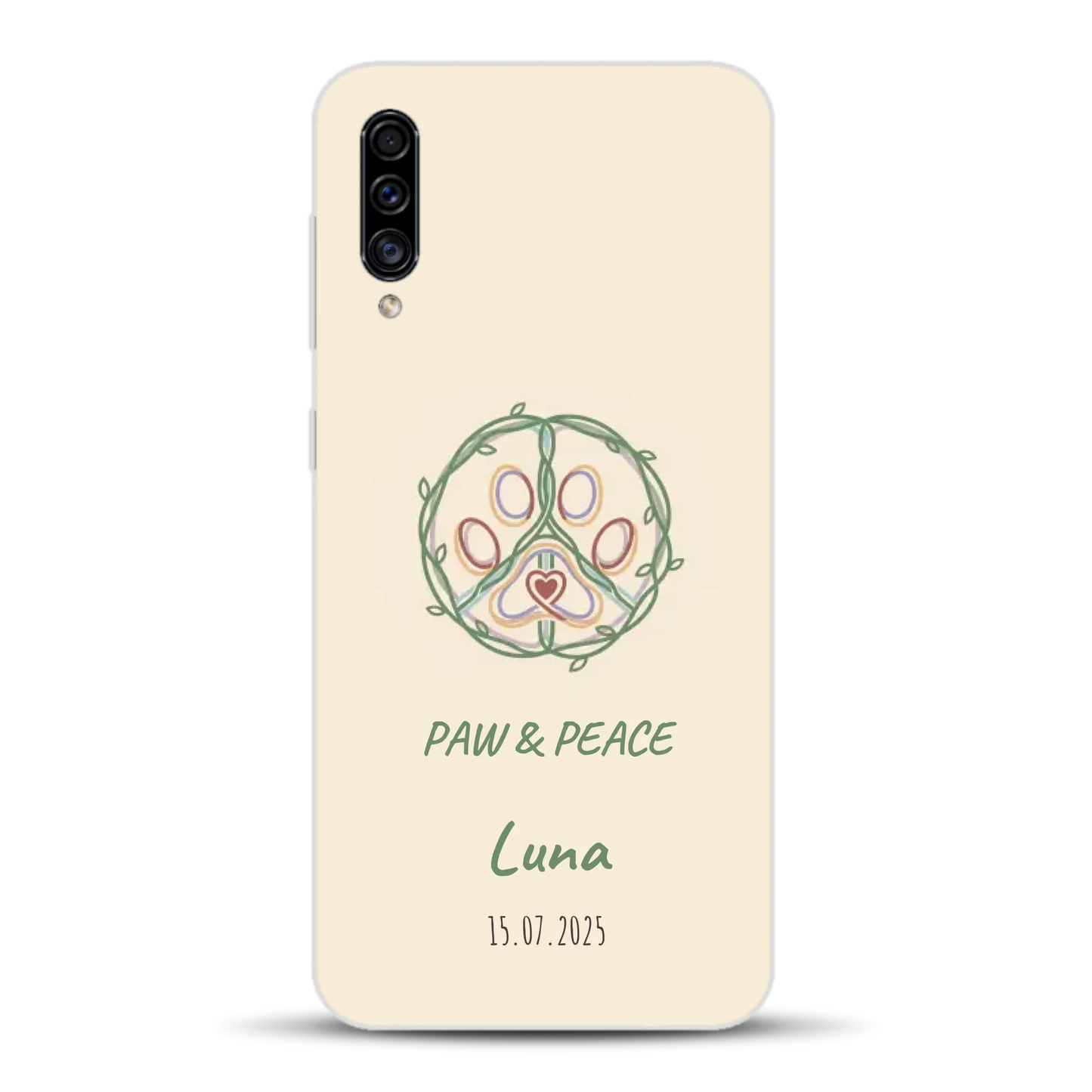 Paw & Peace - Individuelle Handyhülle für Samsung