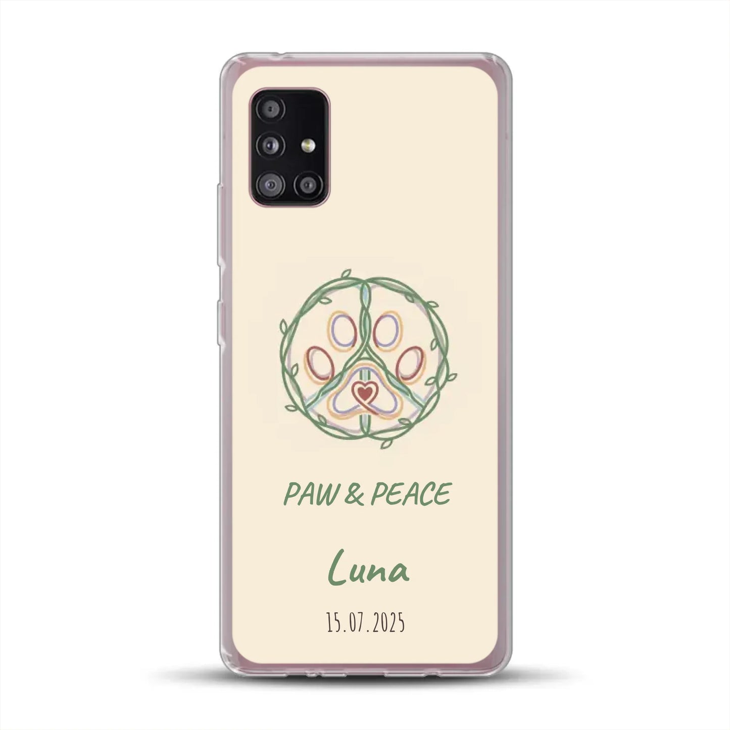 Paw & Peace - Individuelle Handyhülle für Samsung