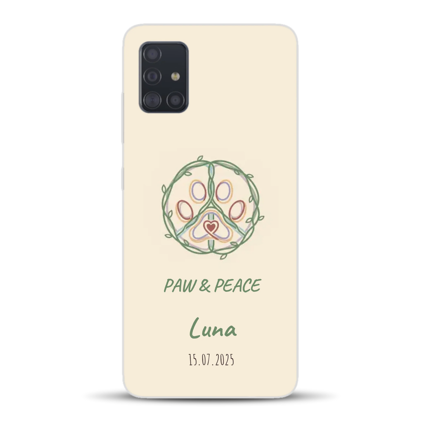 Paw & Peace - Individuelle Handyhülle für Samsung