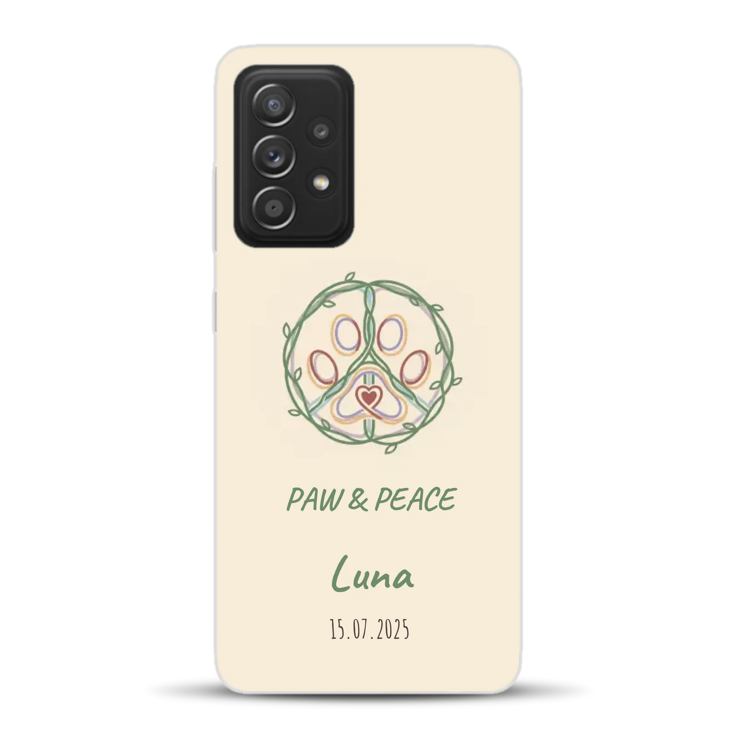 Paw & Peace - Individuelle Handyhülle für Samsung