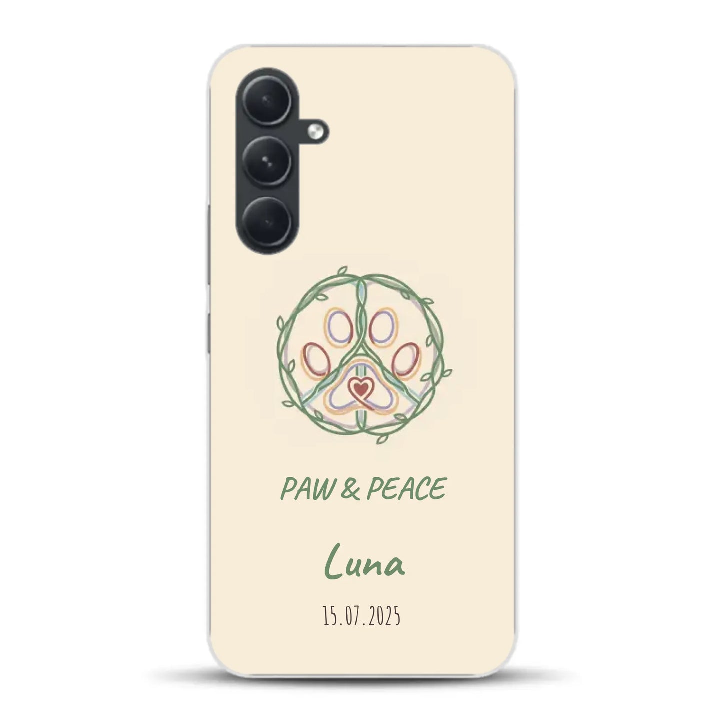 Paw & Peace - Individuelle Handyhülle für Samsung