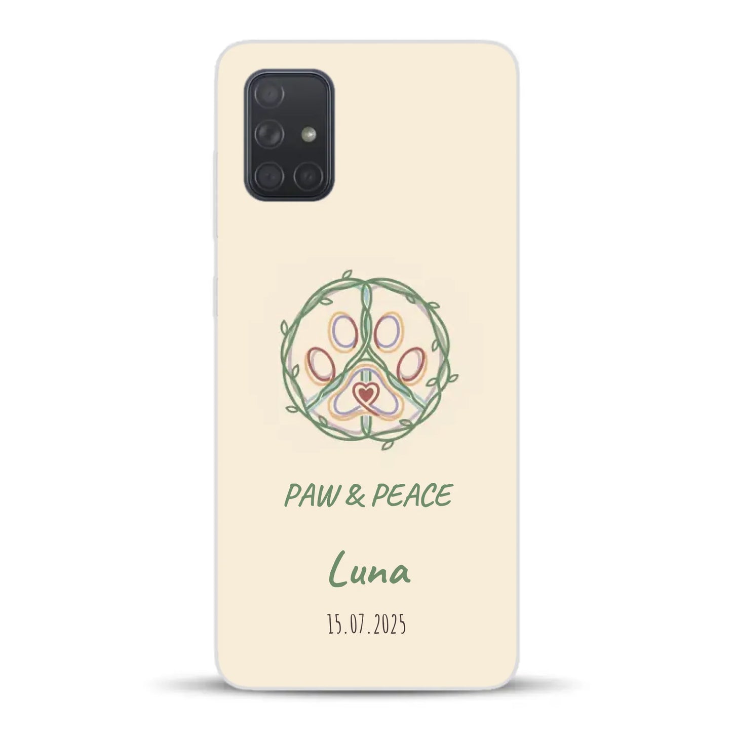 Paw & Peace - Individuelle Handyhülle für Samsung
